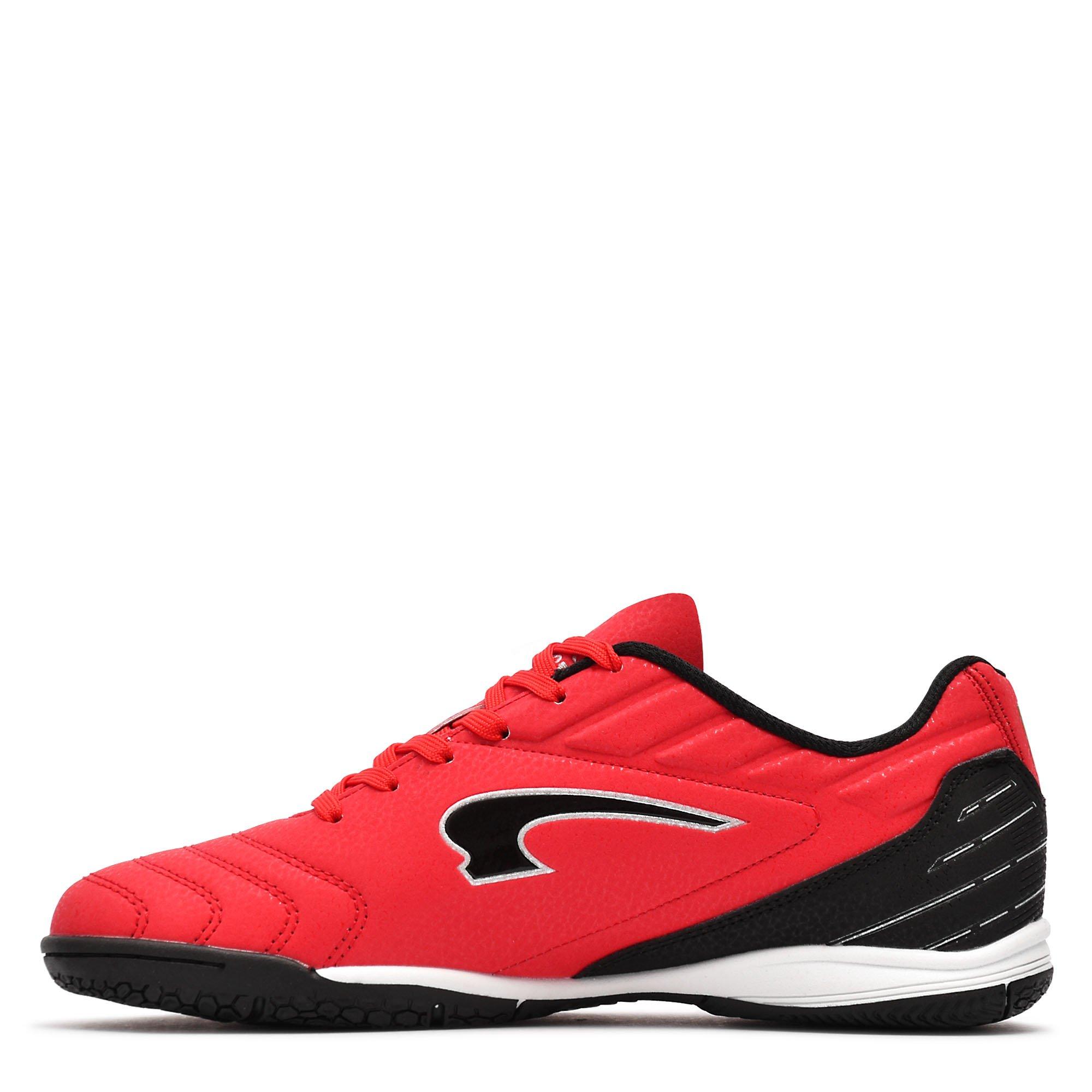 Red/Black - Kronos - Costa 2 Indoor Football Boots - 2