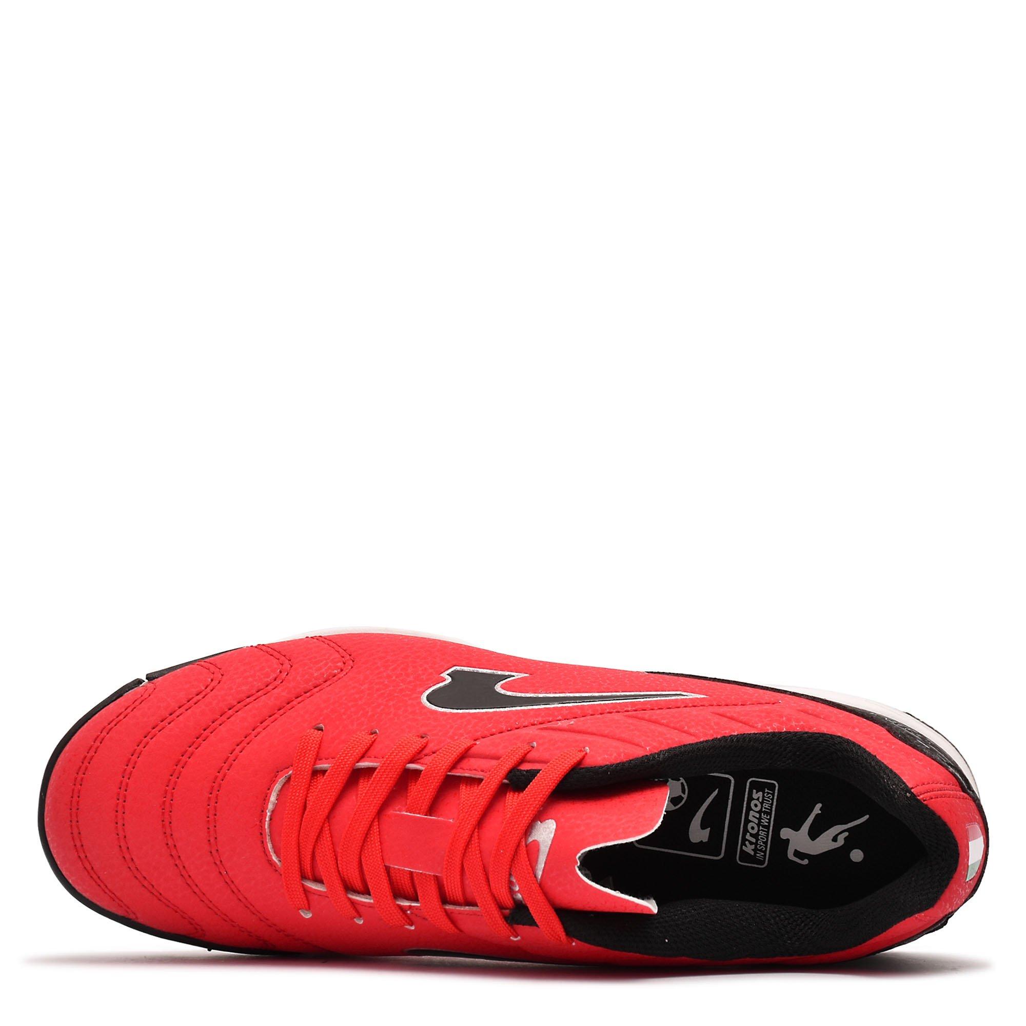 Red/Black - Kronos - Costa 2 Indoor Football Boots - 3