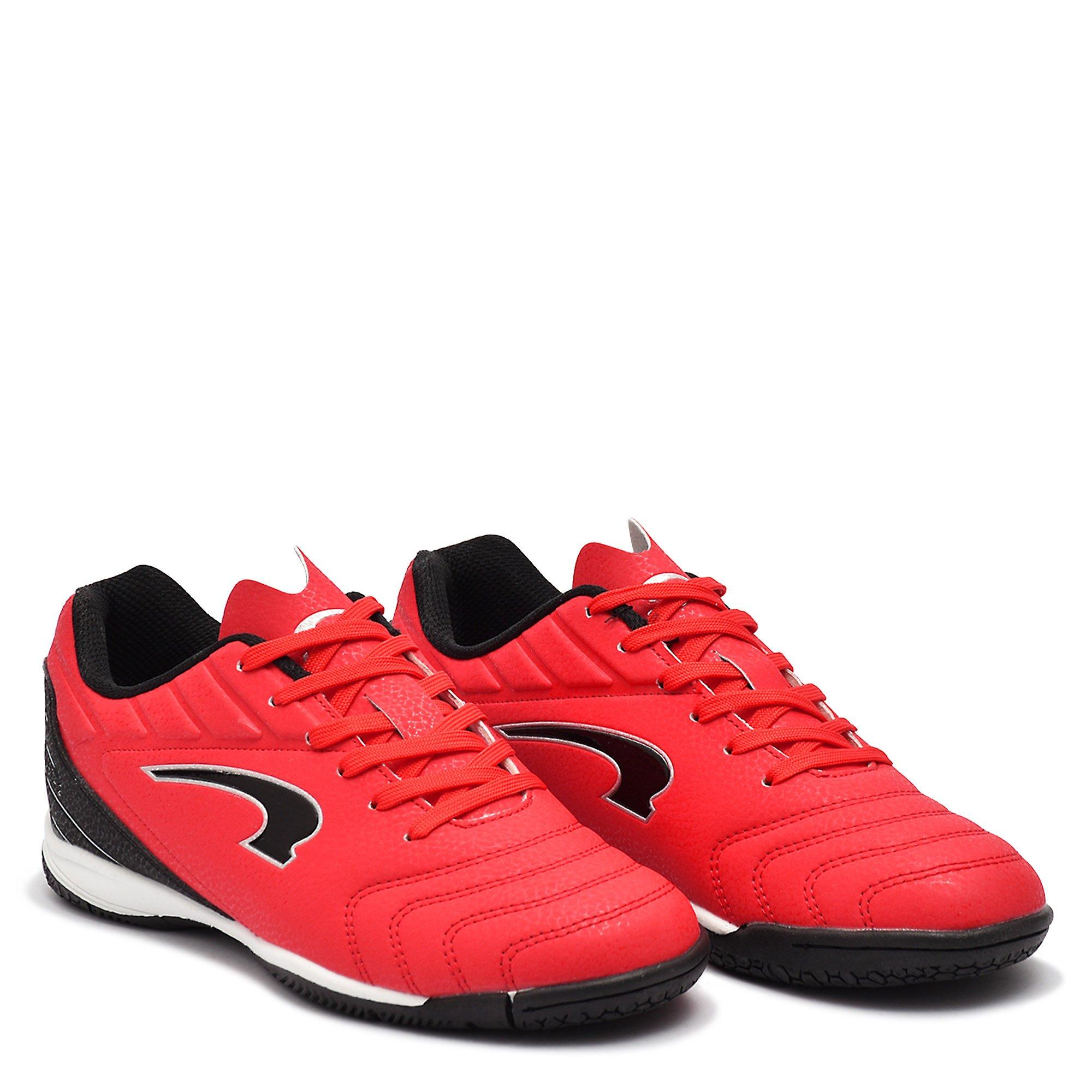 Red/Black - Kronos - Costa 2 Indoor Football Boots - 5