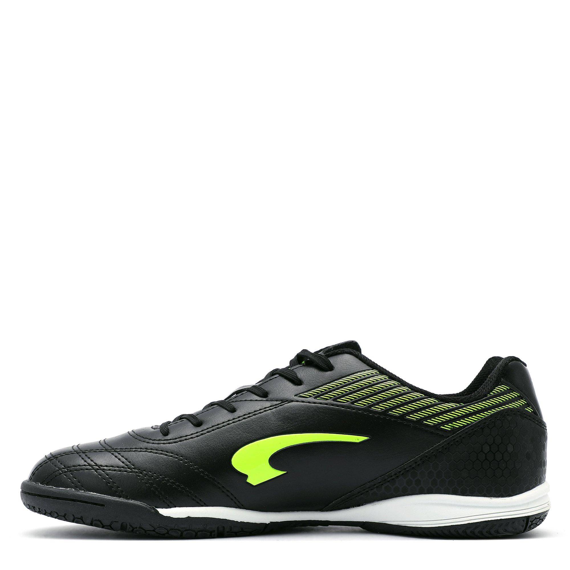 Black/N.Green - Kronos - Costa 4 Indoor Football Boots - 2