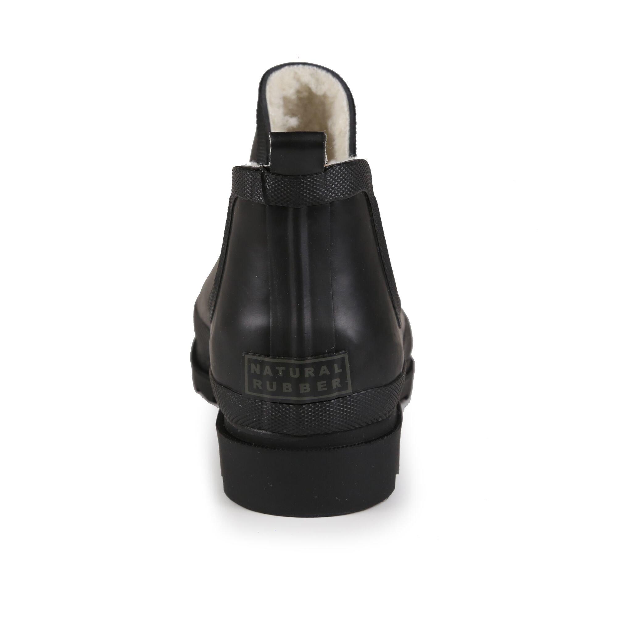 Black - Regatta - Lady Harper Cosy Ankle Wellies - 3