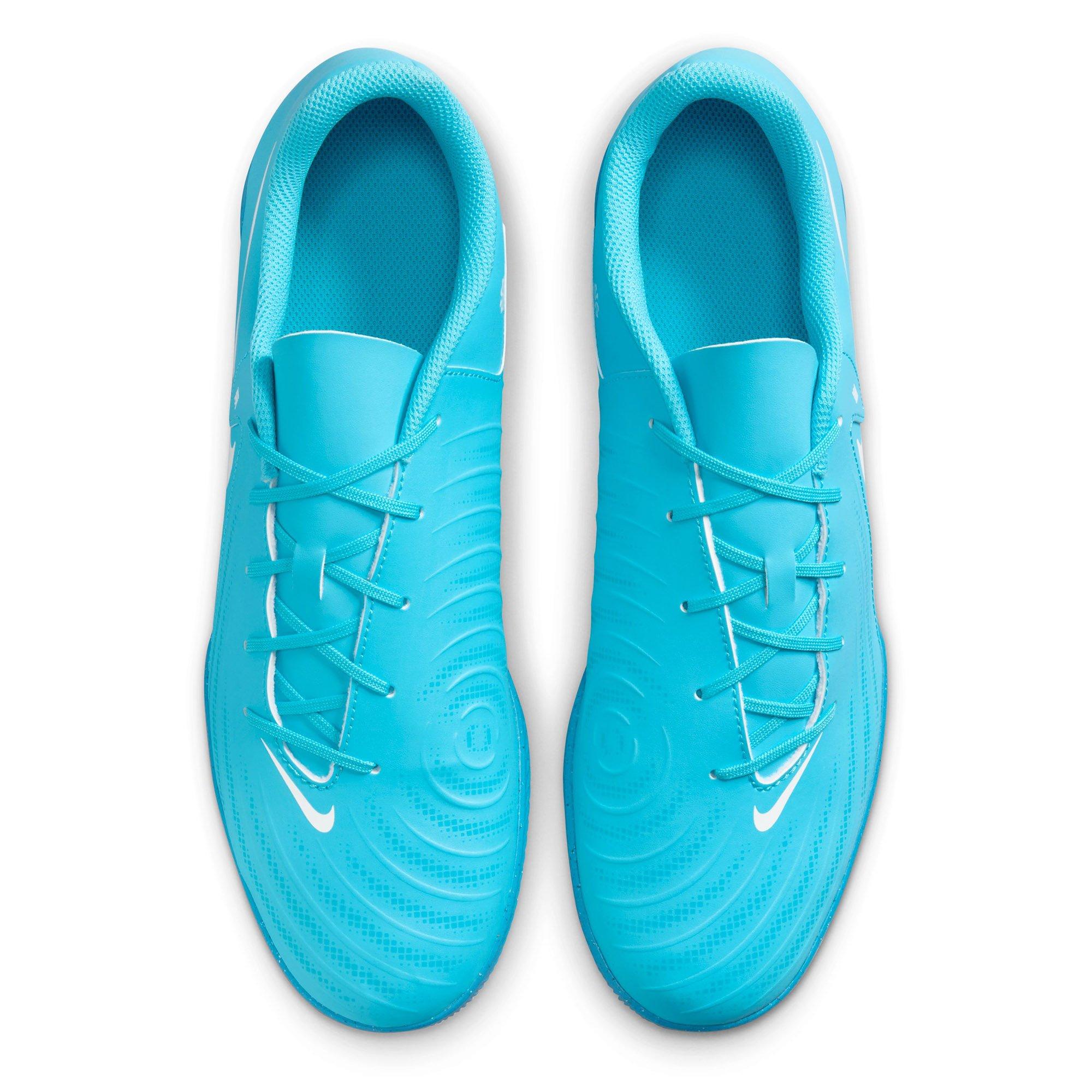 Blue Fury/White - Nike - Phantom GX 2 Club Indoor Football Shoes - 4