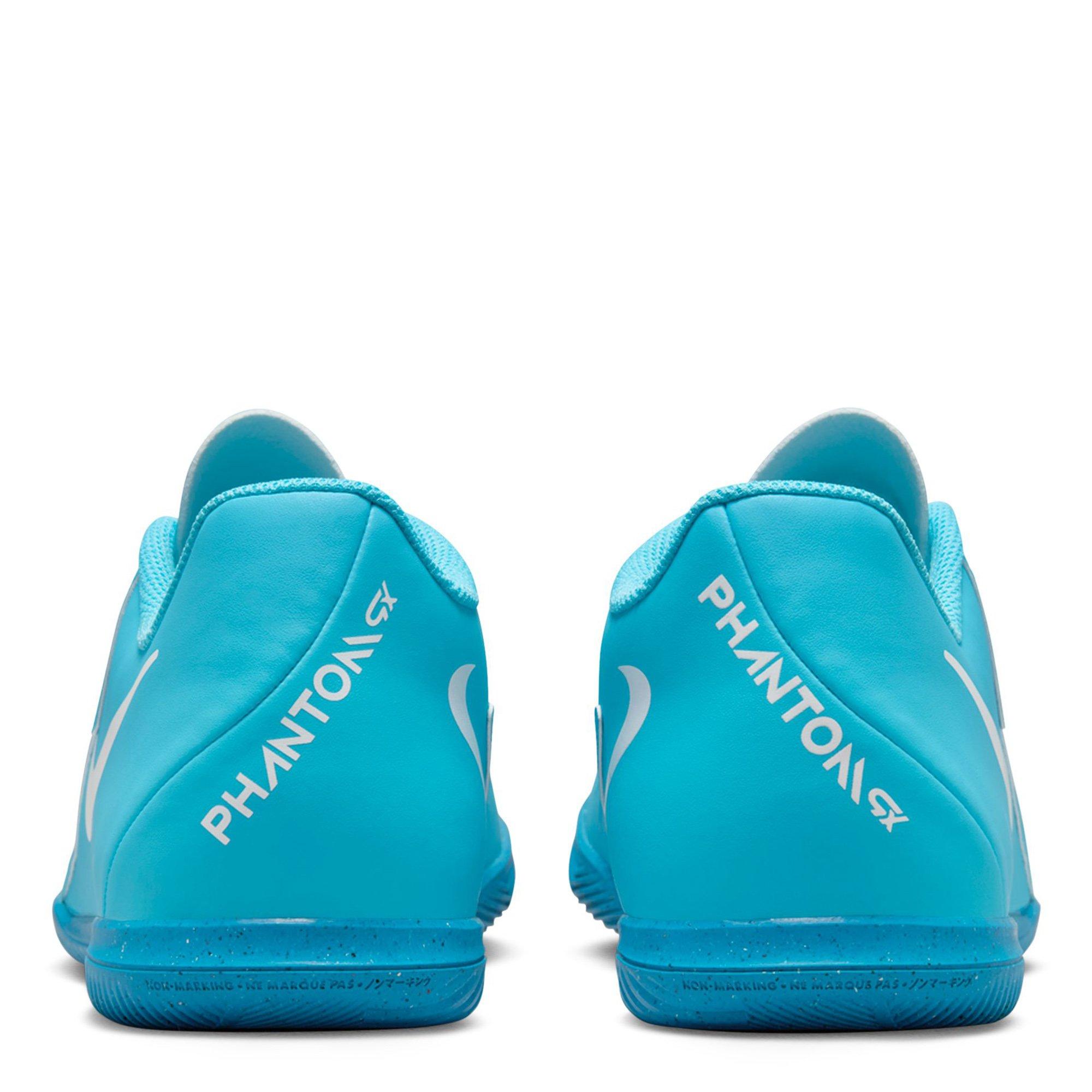 Blue Fury/White - Nike - Phantom GX 2 Club Indoor Football Shoes - 6