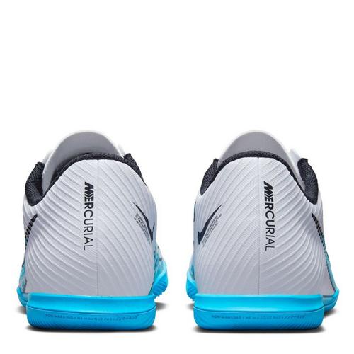 Wht/Blue-Pink - Nike - Mercurial Vapor 15 Club  Indoor Football Boots - 5