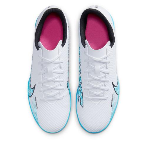 Wht/Blue-Pink - Nike - Mercurial Vapor 15 Club Adults Indoor Football Boots - 6