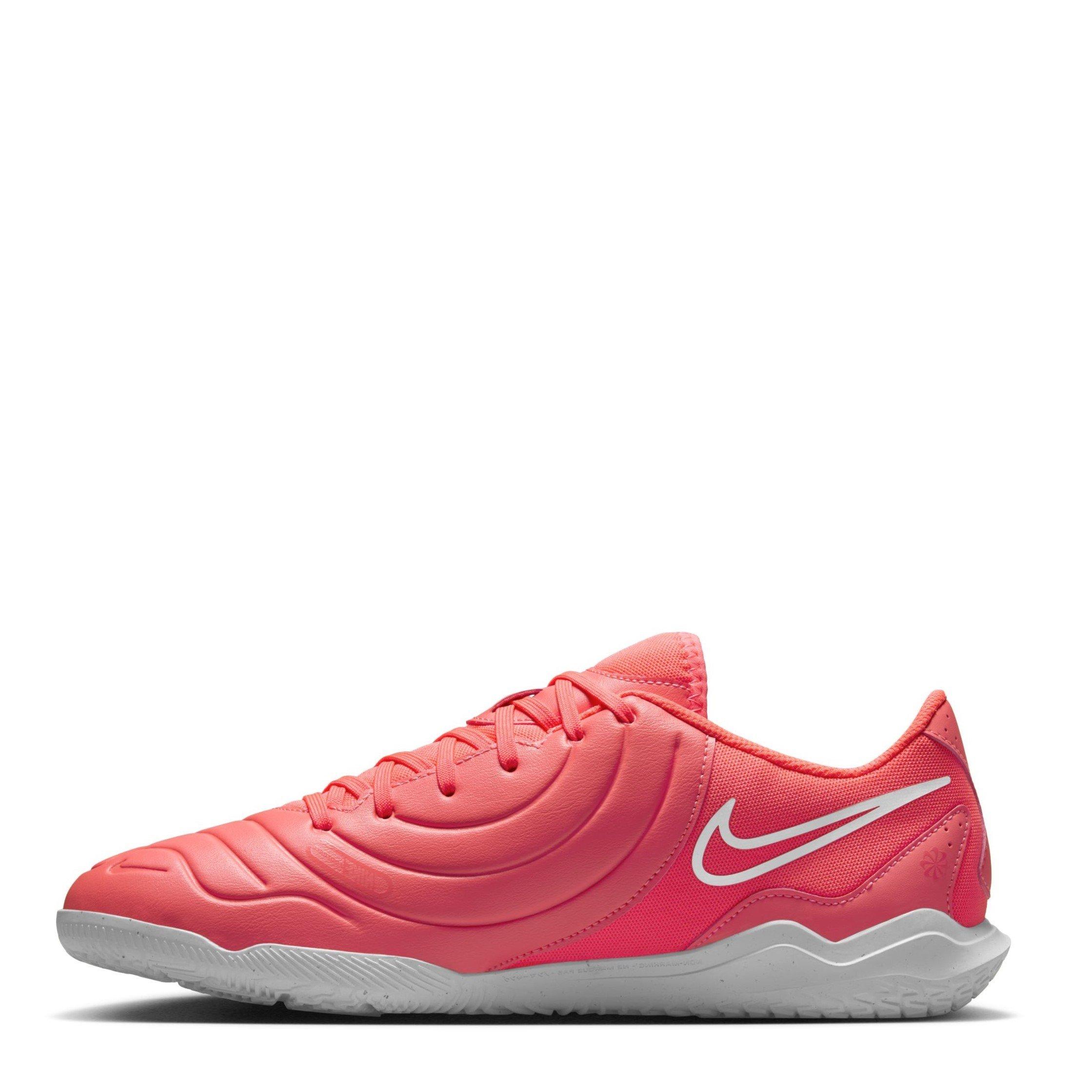 Hot Lava/White - Nike - Tiempo Legend 10 Club Adults Indoor Football Boots - 2
