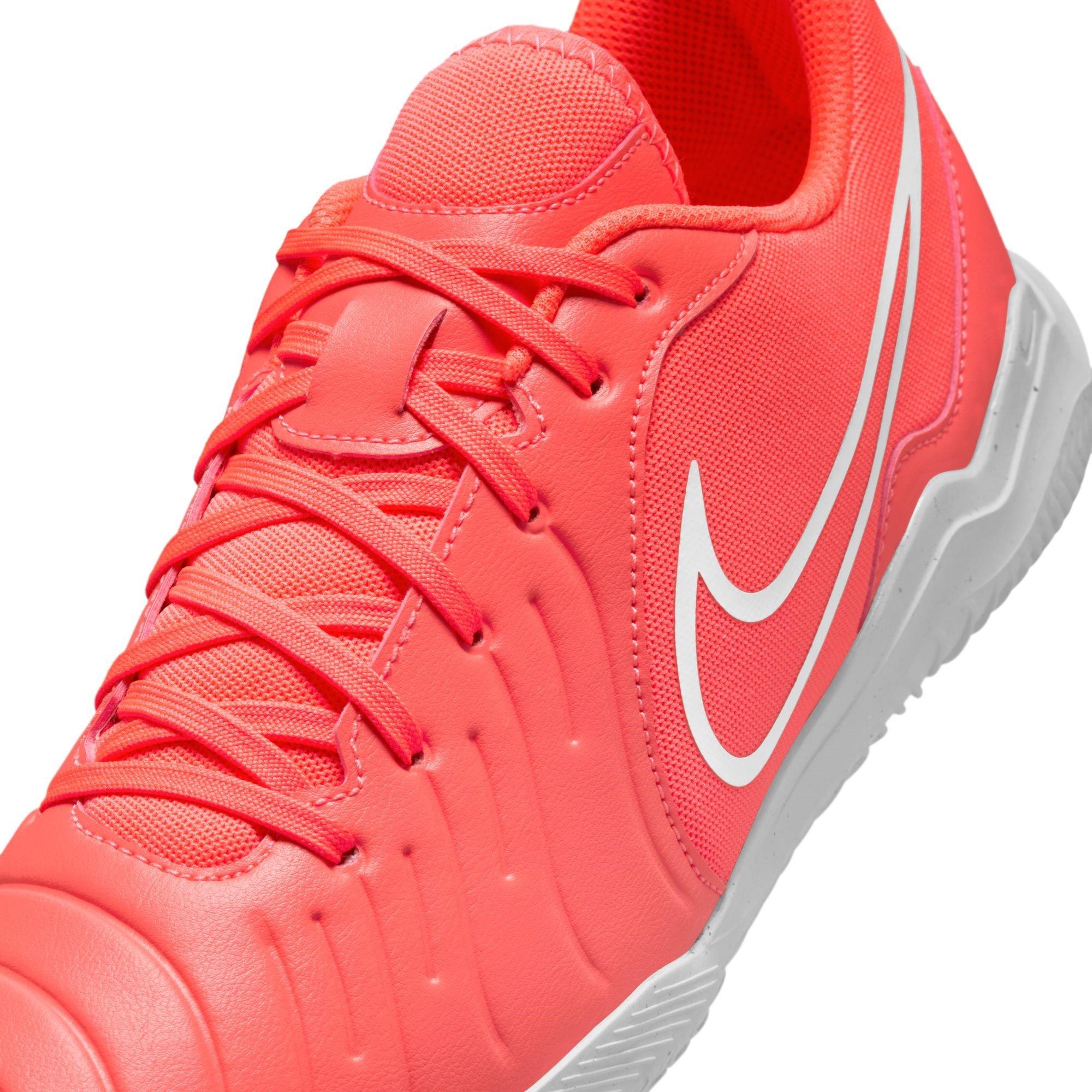 Hot Lava/White - Nike - Tiempo Legend 10 Club Adults Indoor Football Boots - 7
