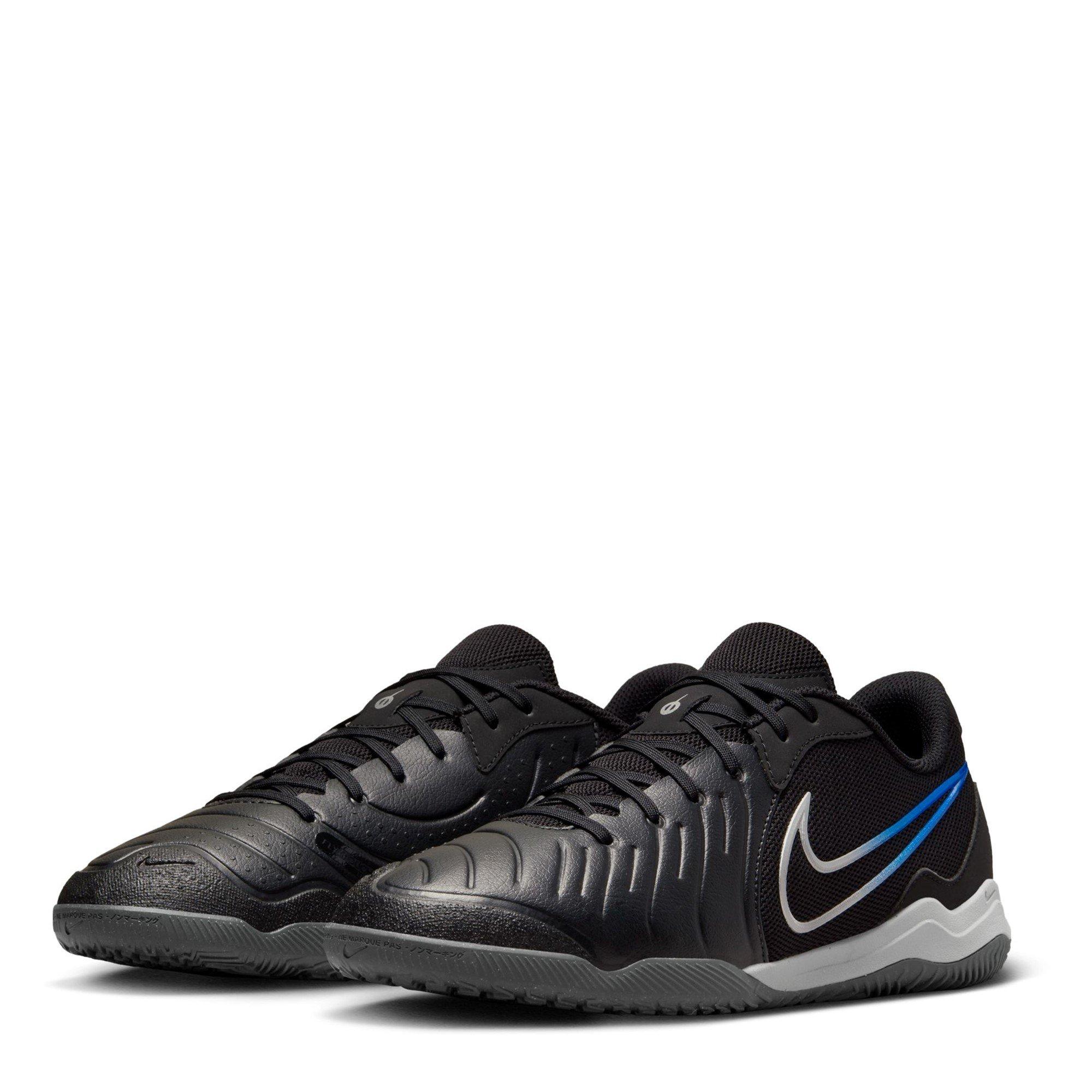 Blk/Chrome/Roy - Nike - Tiempo Legend 10 Academy Indoor Football Boots - 4