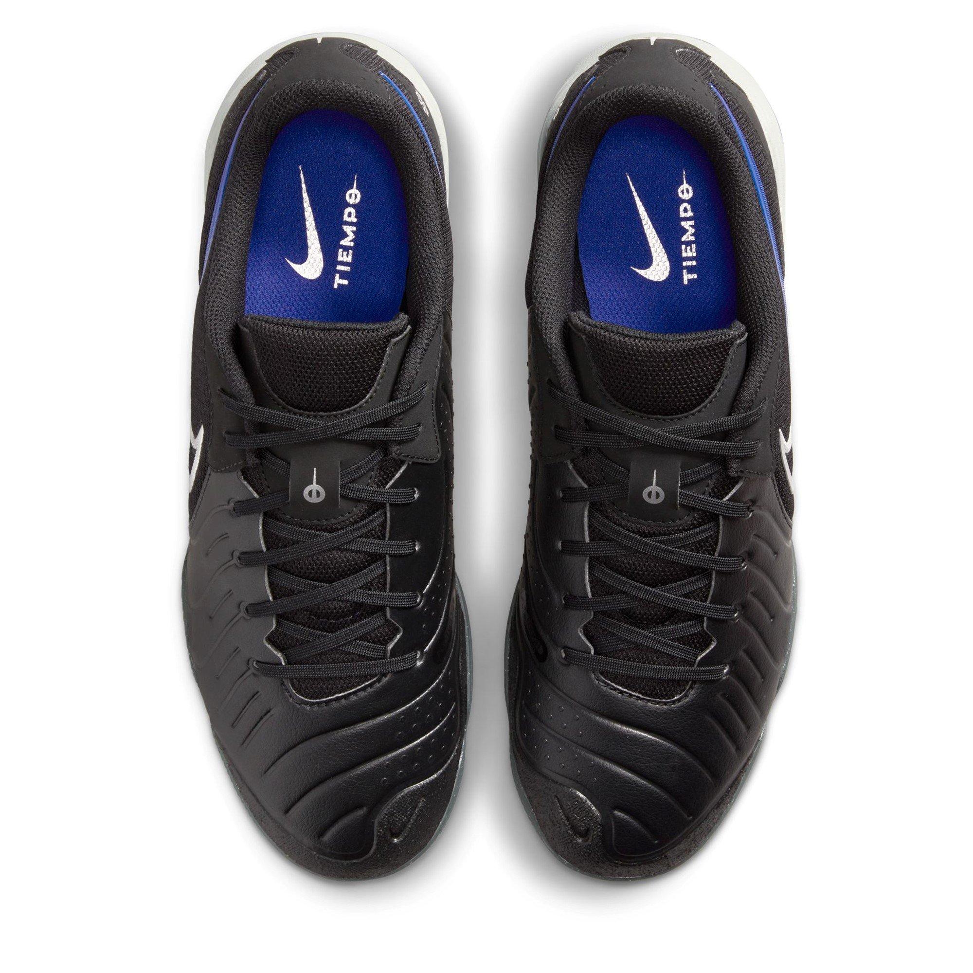 Blk/Chrome/Roy - Nike - Tiempo Legend 10 Academy Indoor Football Boots - 6