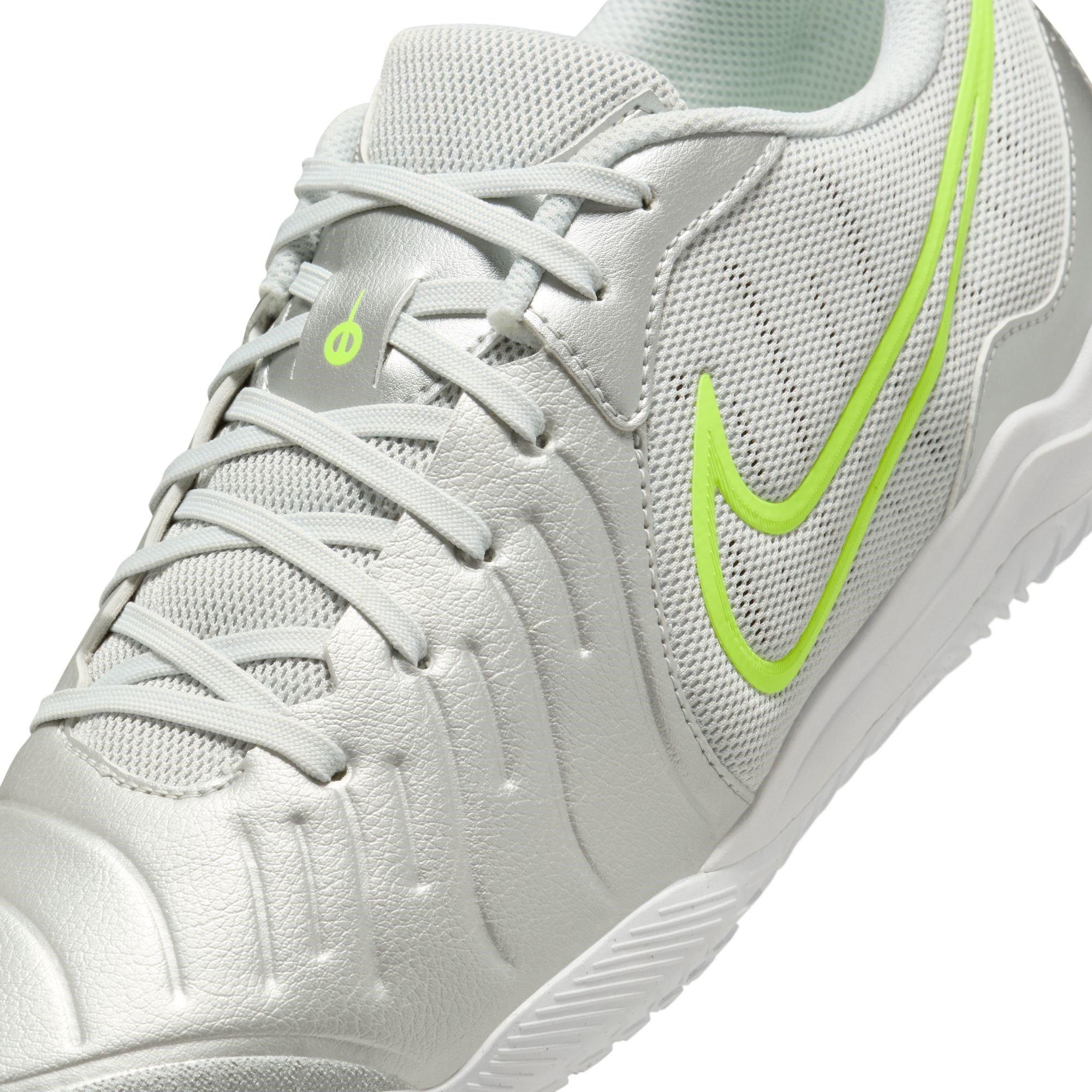 Argento/Voltio - Nike - Tiempo Legend 10 Academy Adults Indoor Football Boots - 7