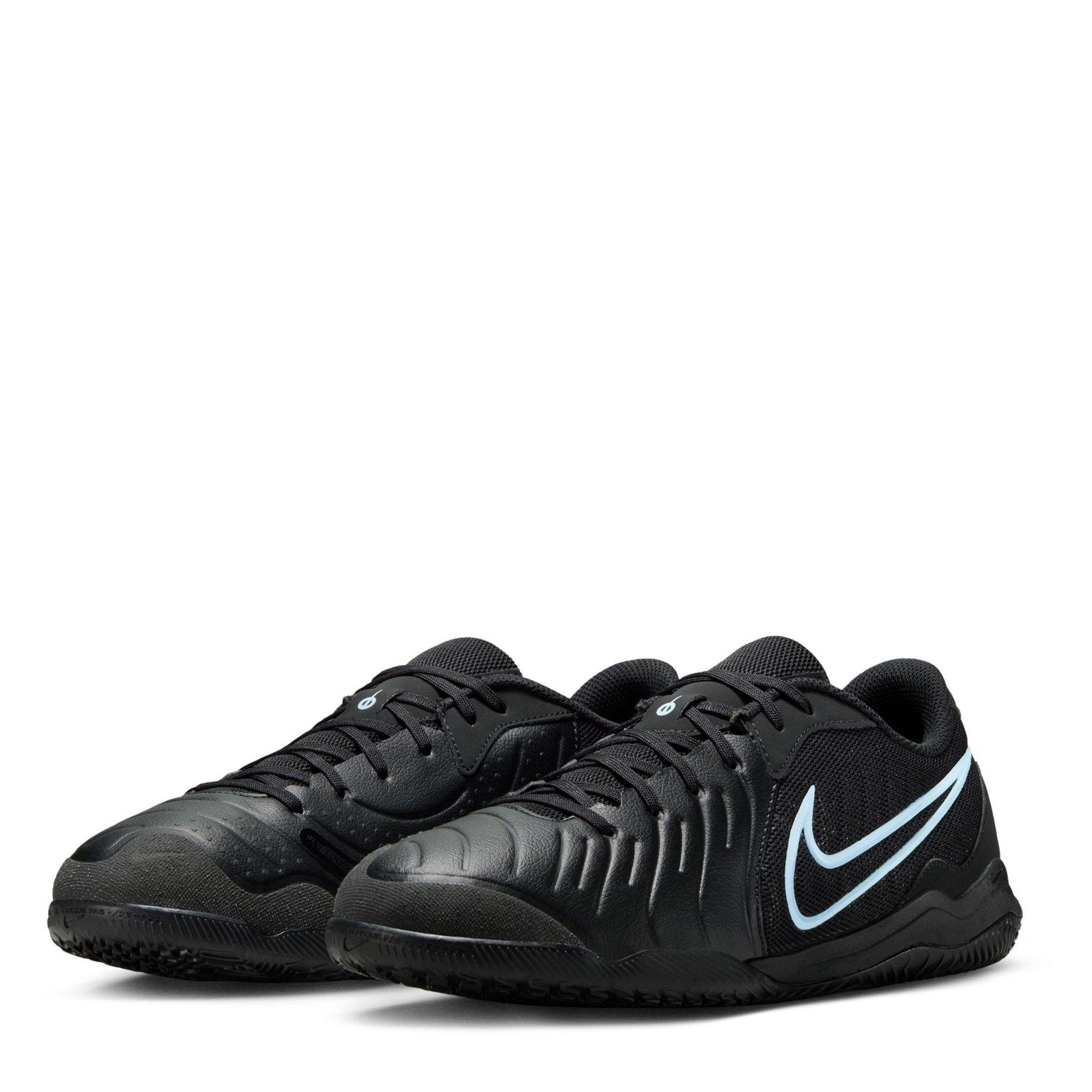 Black/Black - Nike - Tiempo Legend 10 Academy Adults Indoor Football Boots - 4