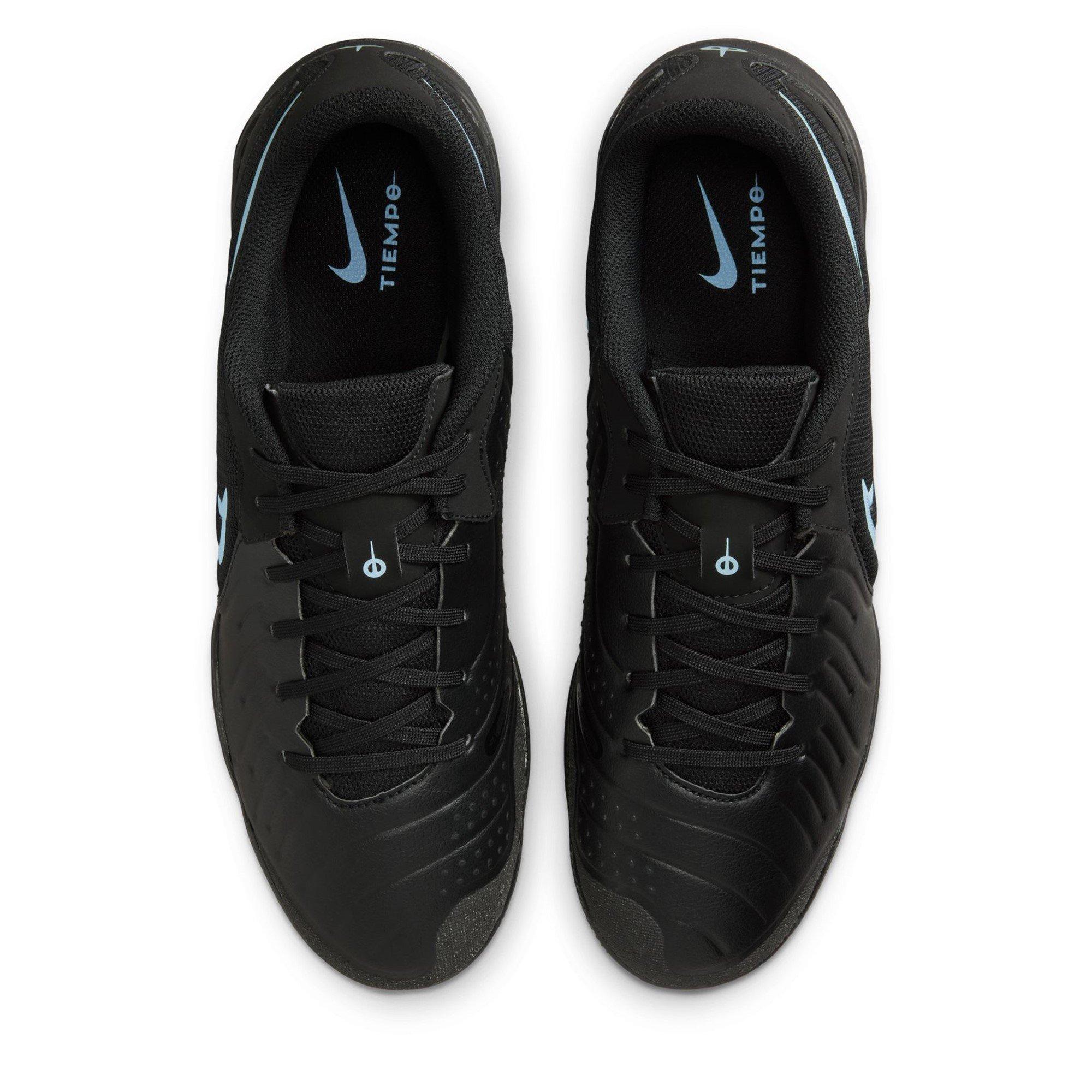 Black/Black - Nike - Tiempo Legend 10 Academy Adults Indoor Football Boots - 6