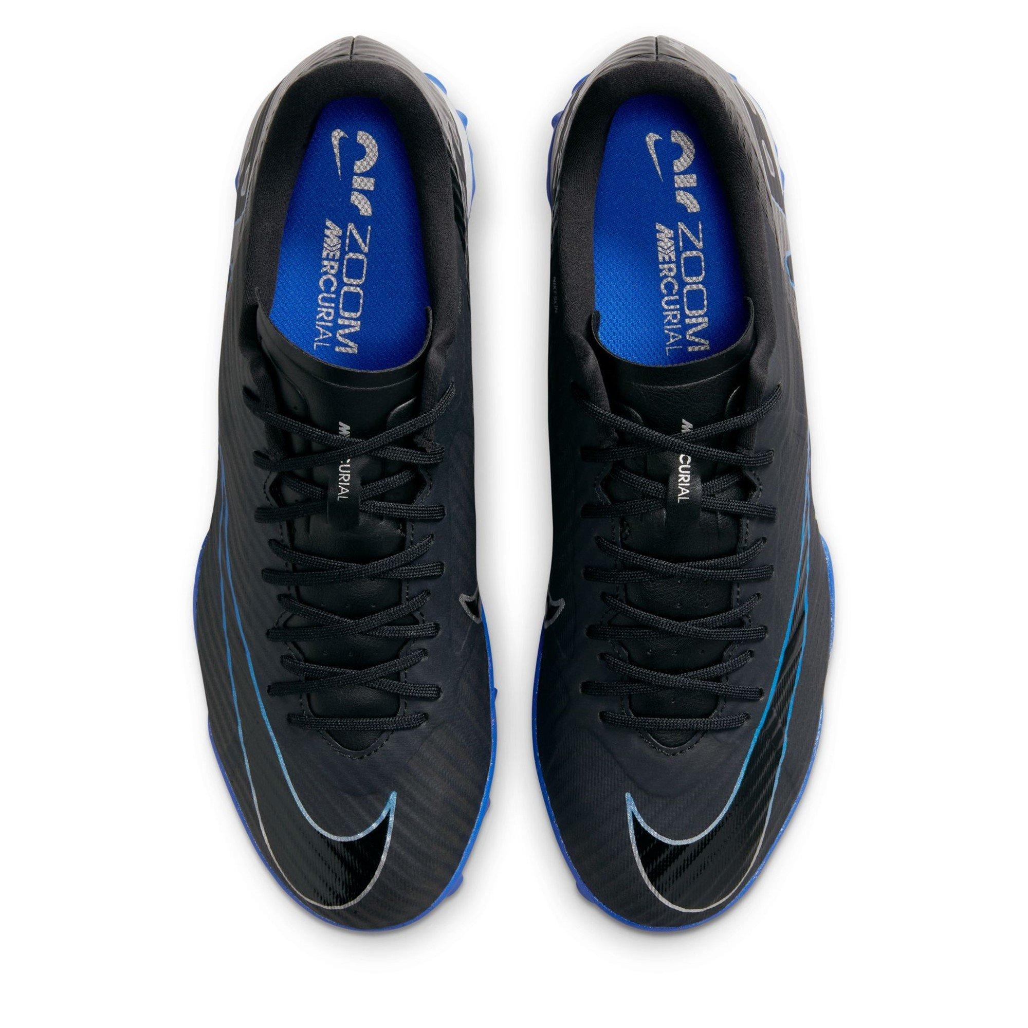 Black/Chrome - Nike - Mercurial Vapor Academy Astro Turf Football Boots - 6