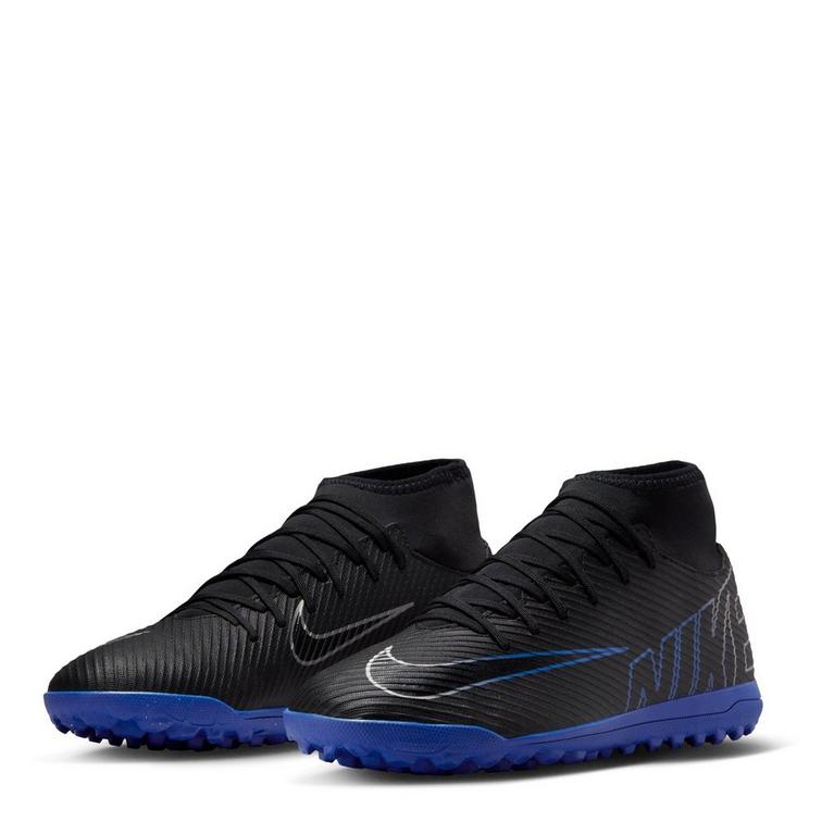 Noir/Chrome - Nike - Mercurial Superfly 9 Pro Turf Football Boots - 4
