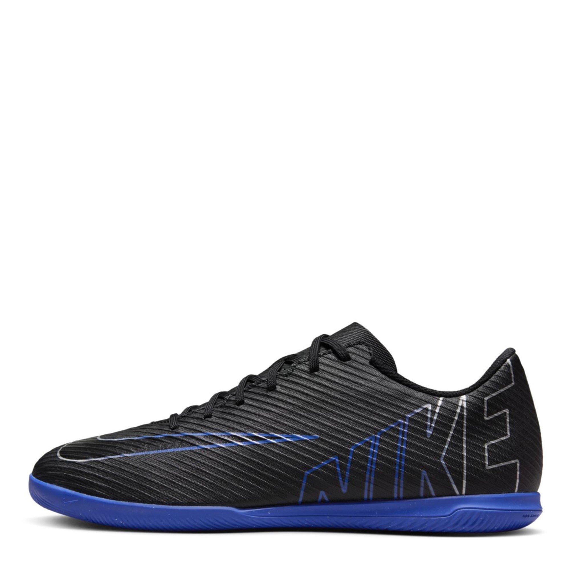 Zwart/Chroom - Nike - Mercurial Vapor Club Indoor Football Trainers - 2