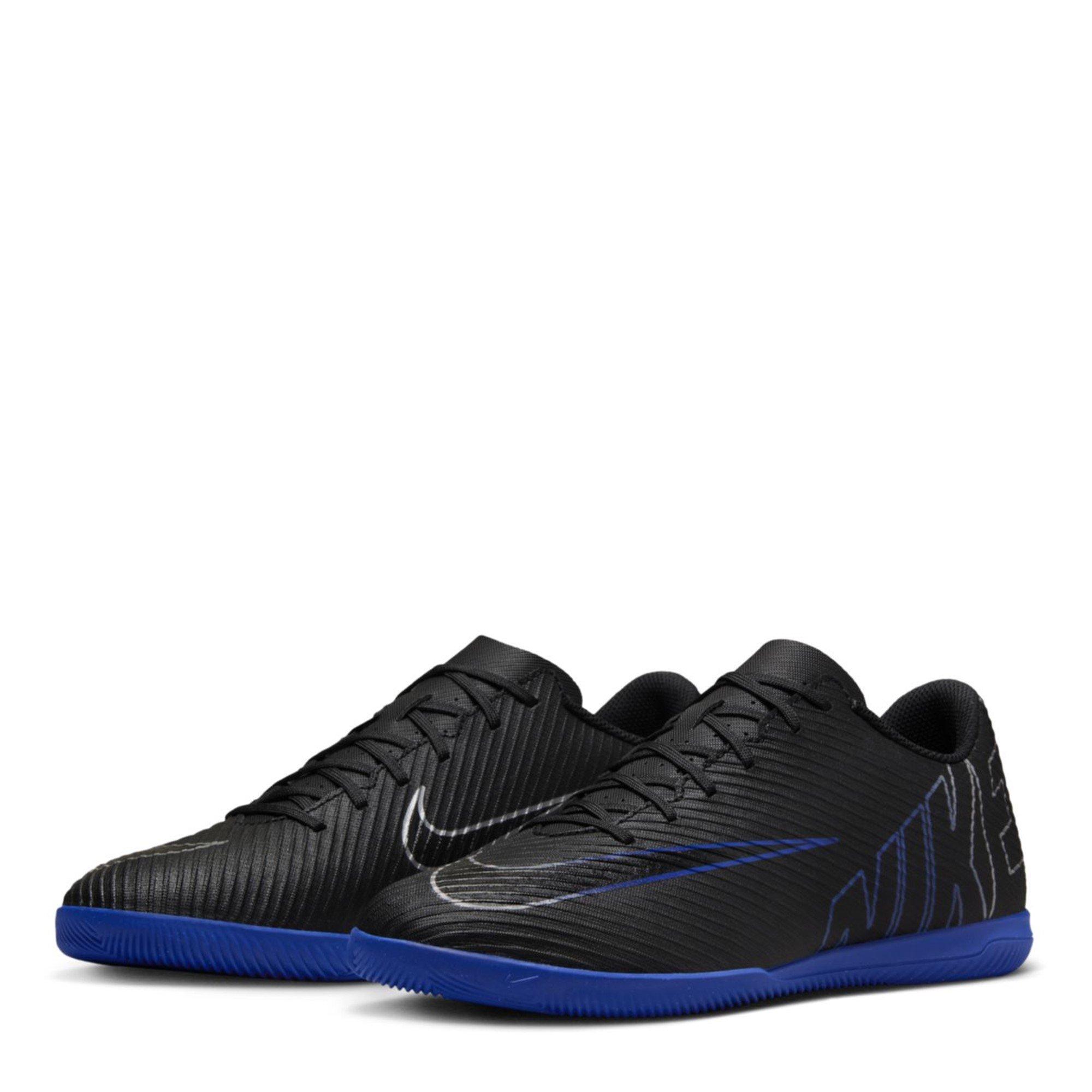Zwart/Chroom - Nike - Mercurial Vapor Club Indoor Football Trainers - 4