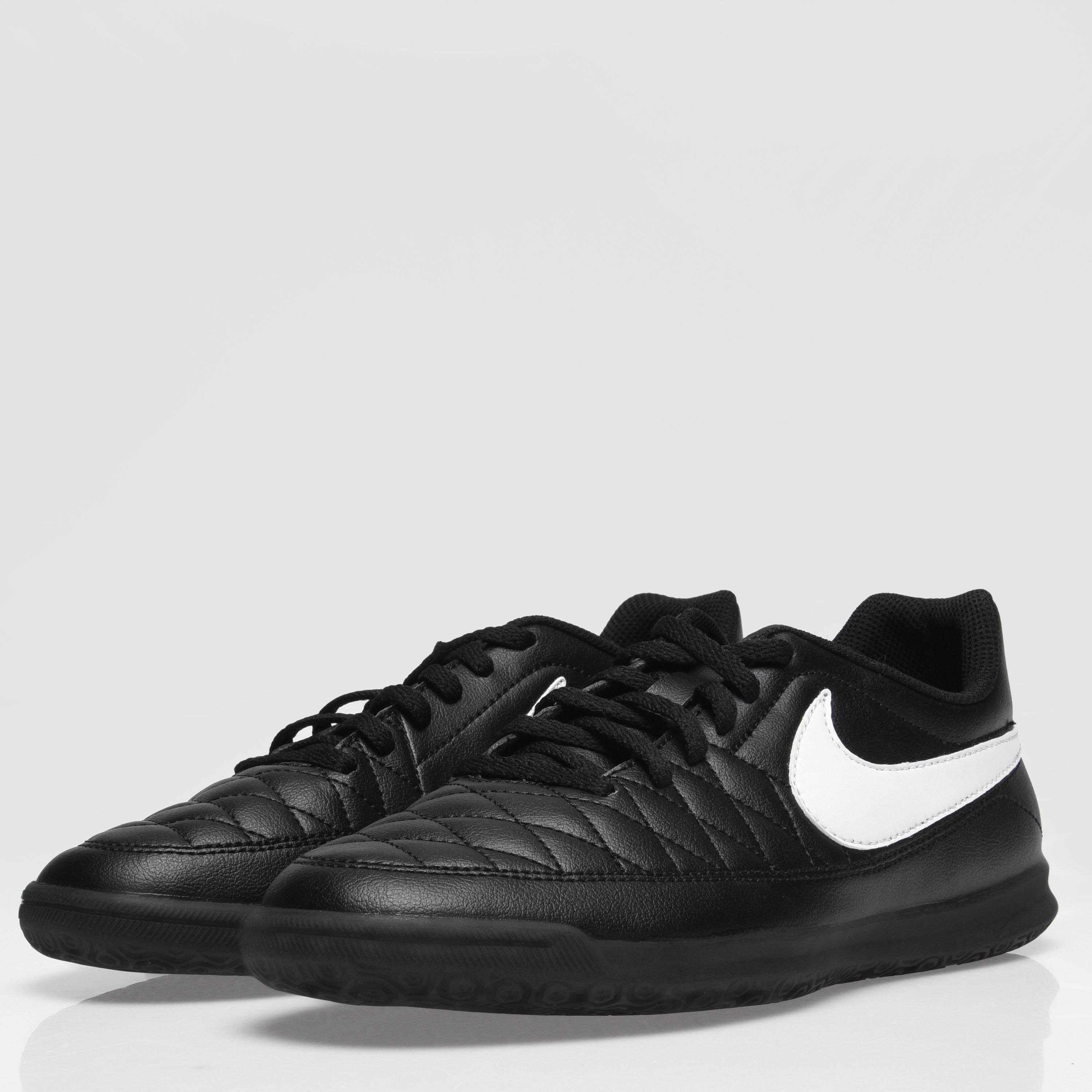 Zwart/Wit - Nike - Majestry Indoor Football Trainers - 4