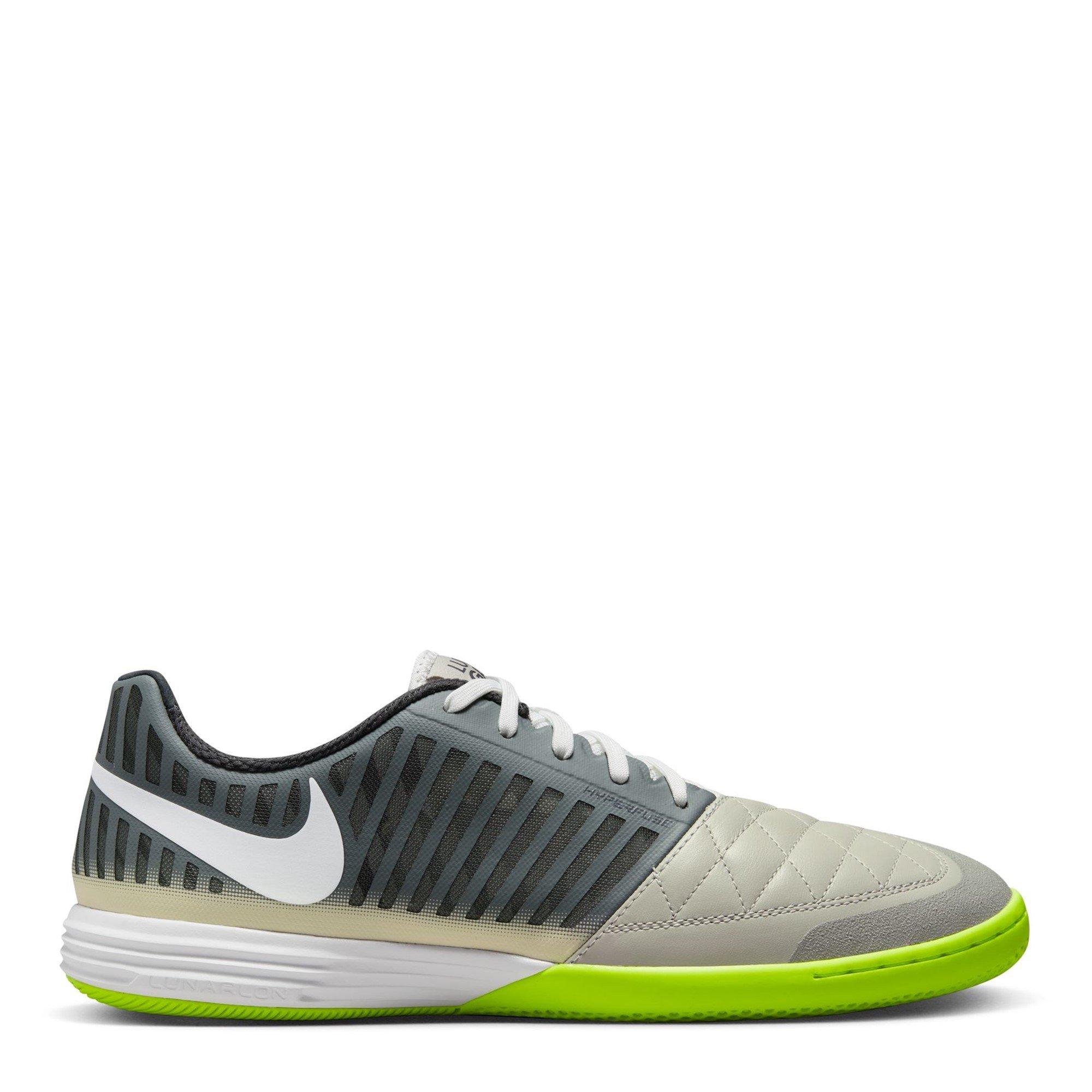 Grigio/Bianco - Nike - Lunar Gato Indoor Football Boots - 1