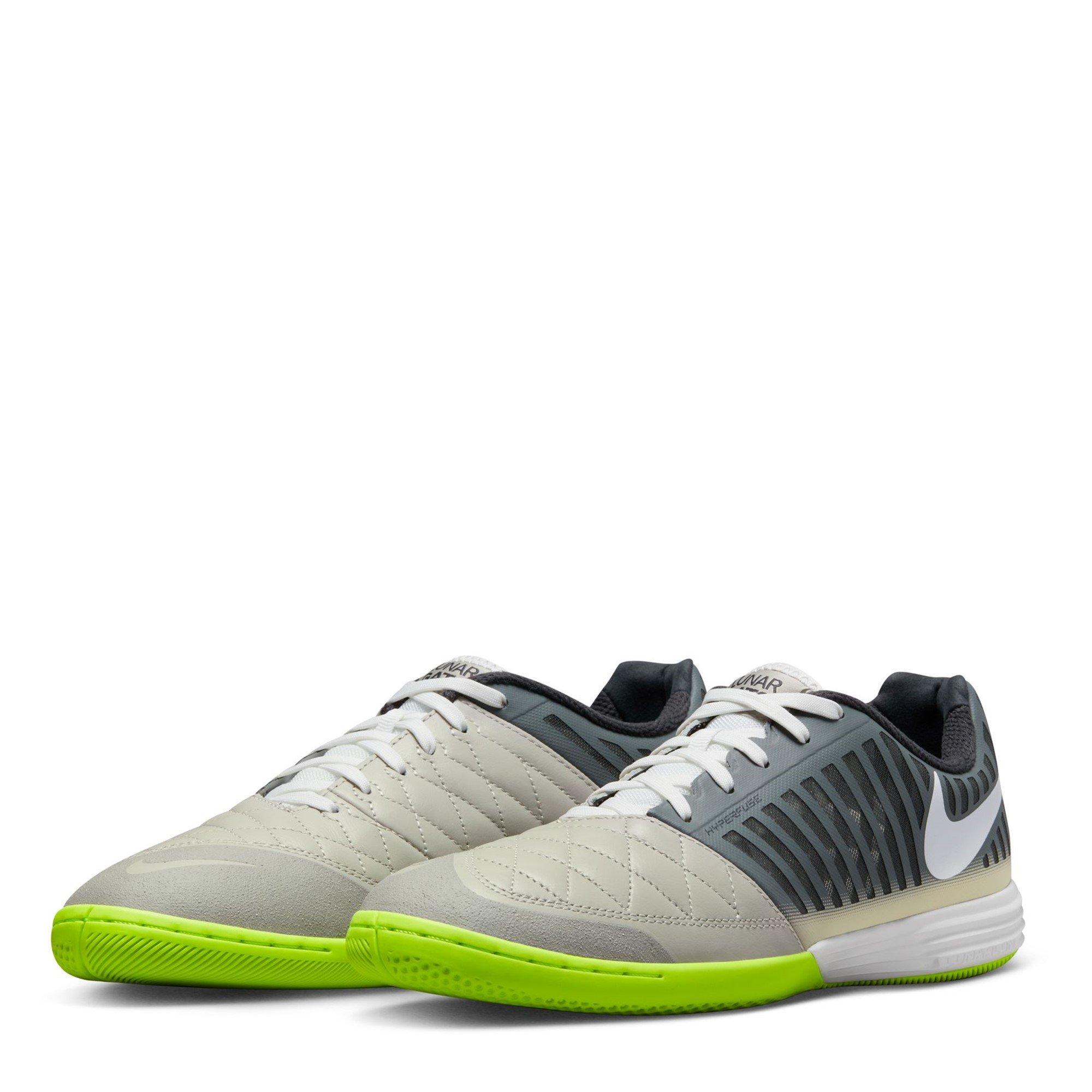 Grigio/Bianco - Nike - Lunar Gato Indoor Football Boots - 4