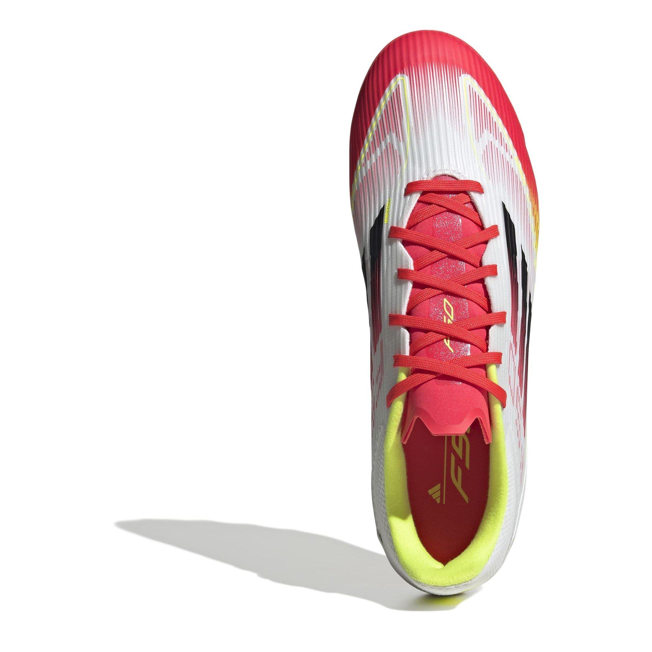 Branco/Preto - adidas - F50 League 2G/3G Astro Turf Football Boots - 5