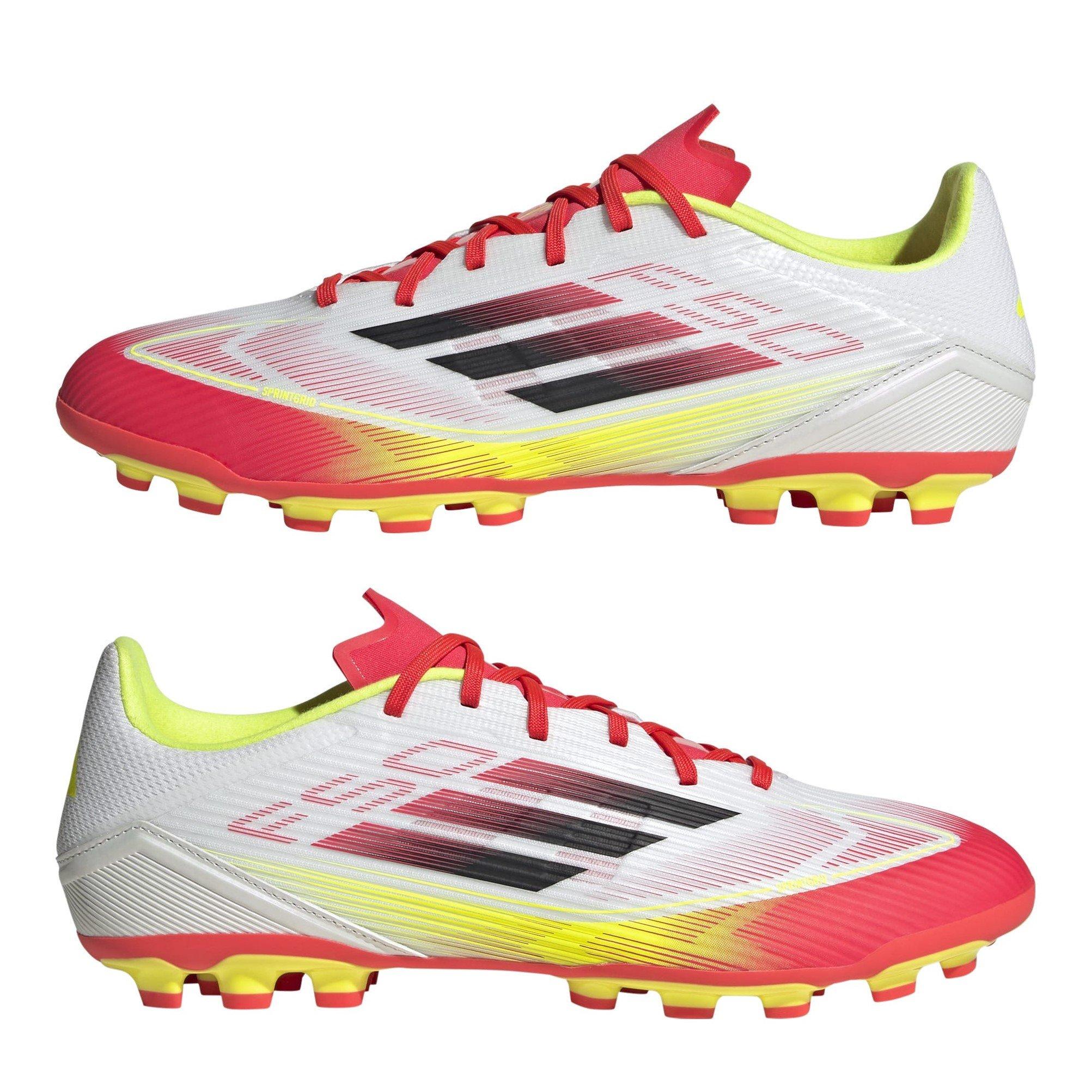 Branco/Preto - adidas - F50 League 2G/3G Astro Turf Football Boots - 9