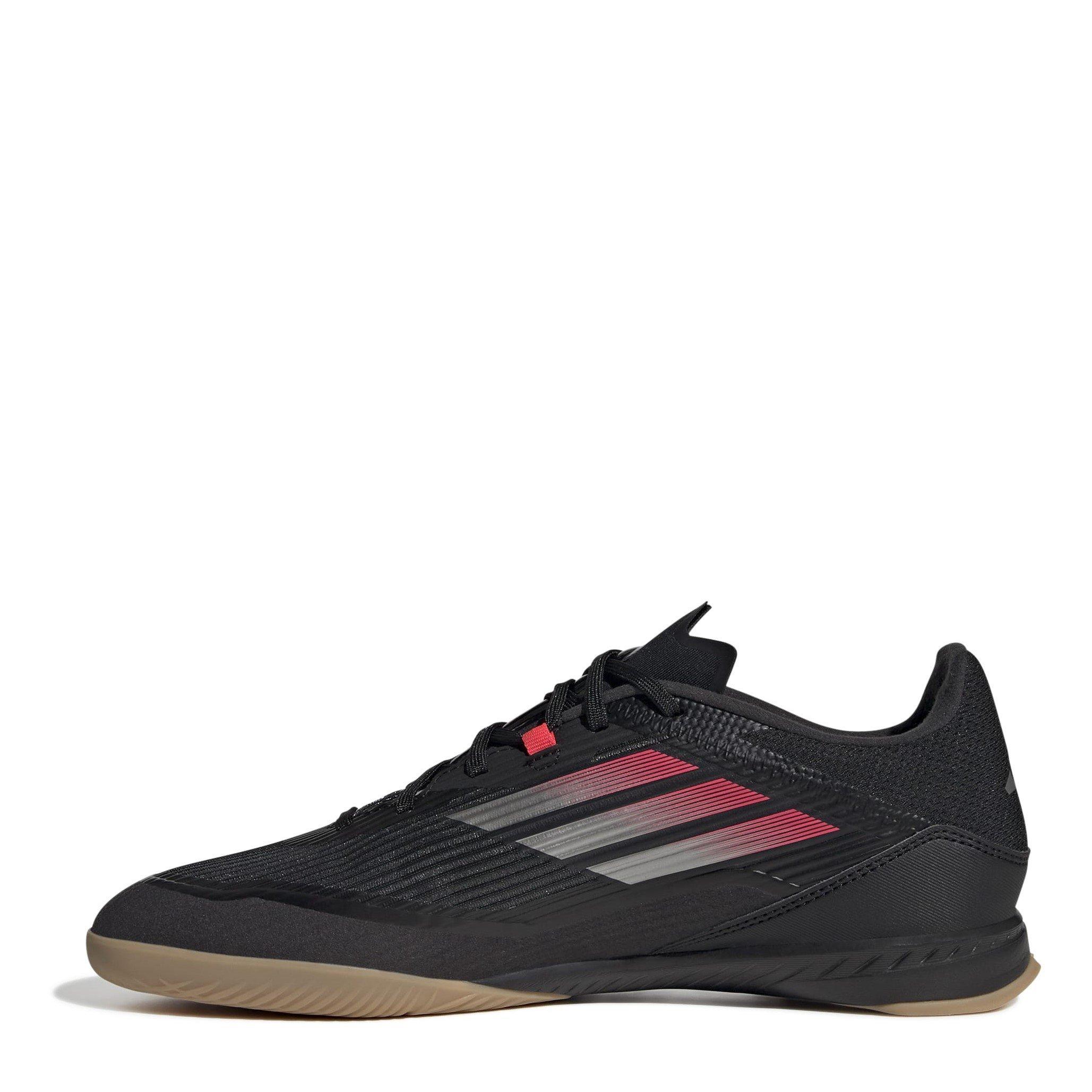 Zwart/IJzer/Rood - adidas - Adults F50 League Indoor Football Boots - 2