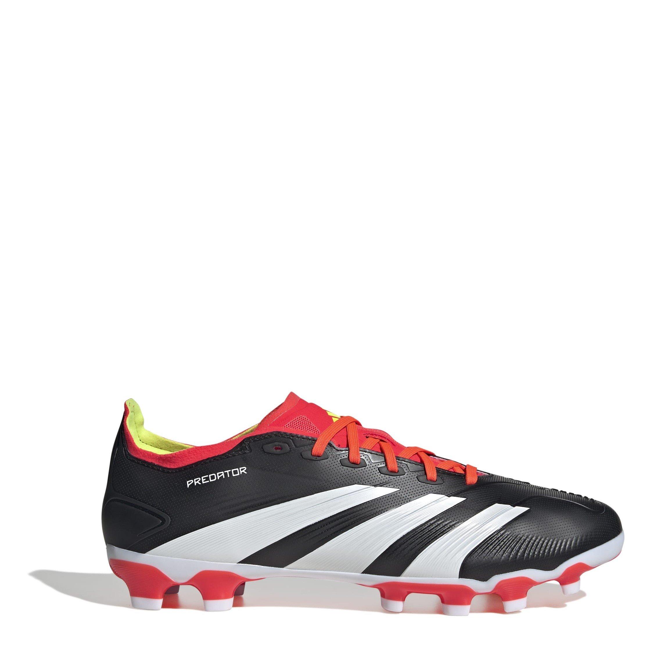 Adida Men' Predator 24 League Low Adult  Ground Football Boot - Cblack/Ftwwht/S - 8.5 (42.7)