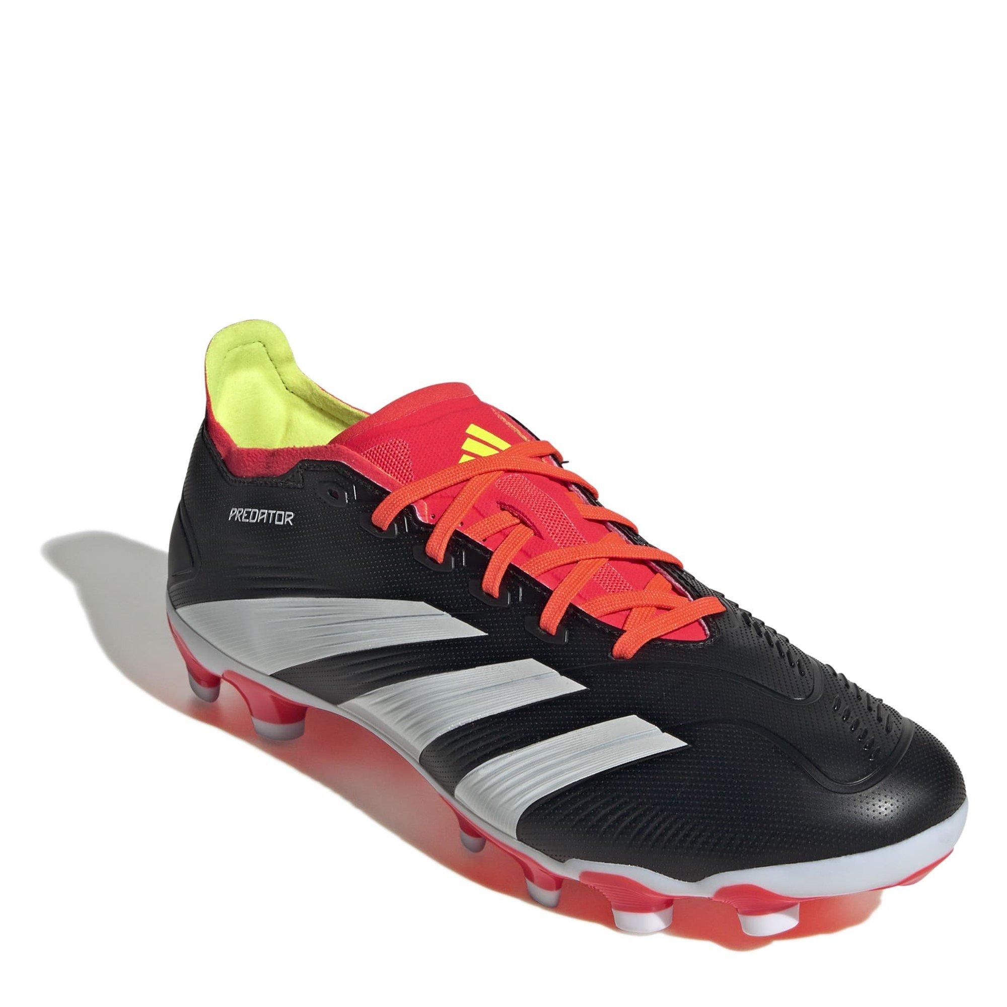 Cblack/Ftwwht/S - adidas - Predator 24 League Low Adults Multi Ground Football Boots - 3