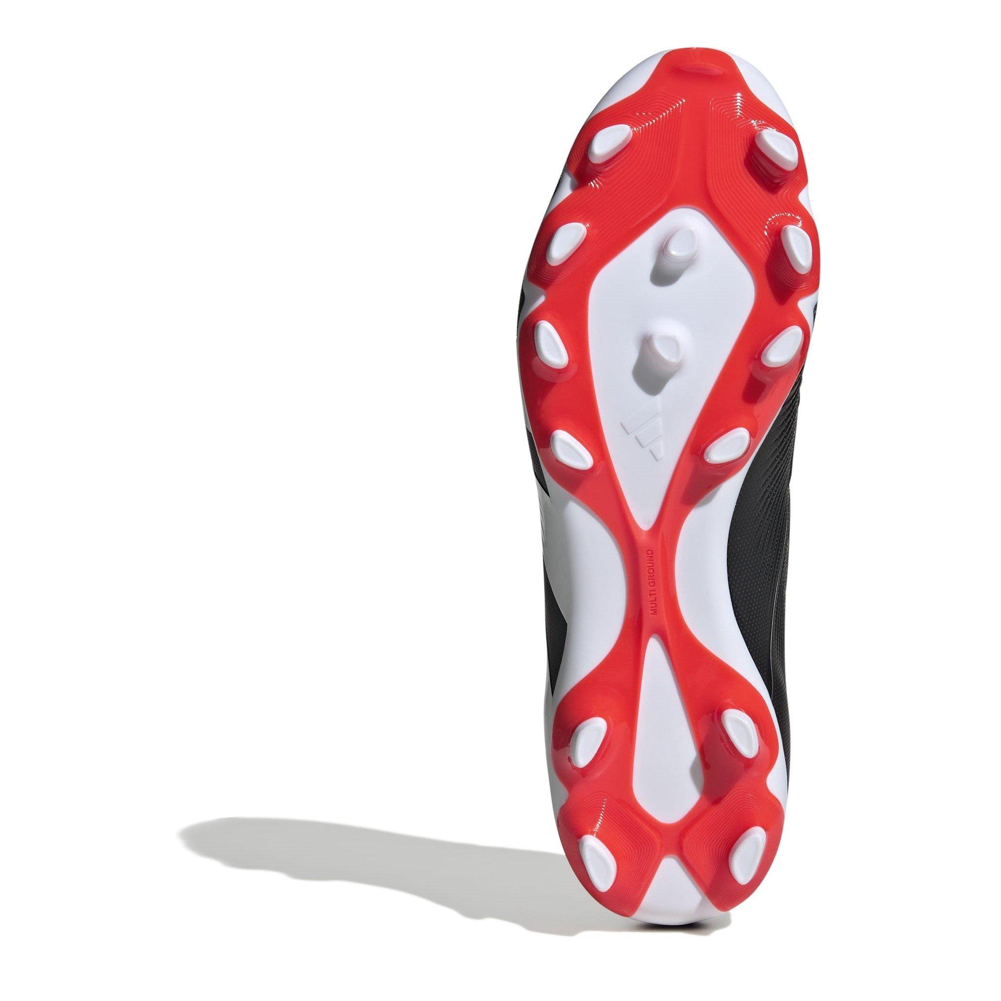 Cblack/Ftwwht/S - adidas - Predator 24 League Low Adults Multi Ground Football Boots - 6