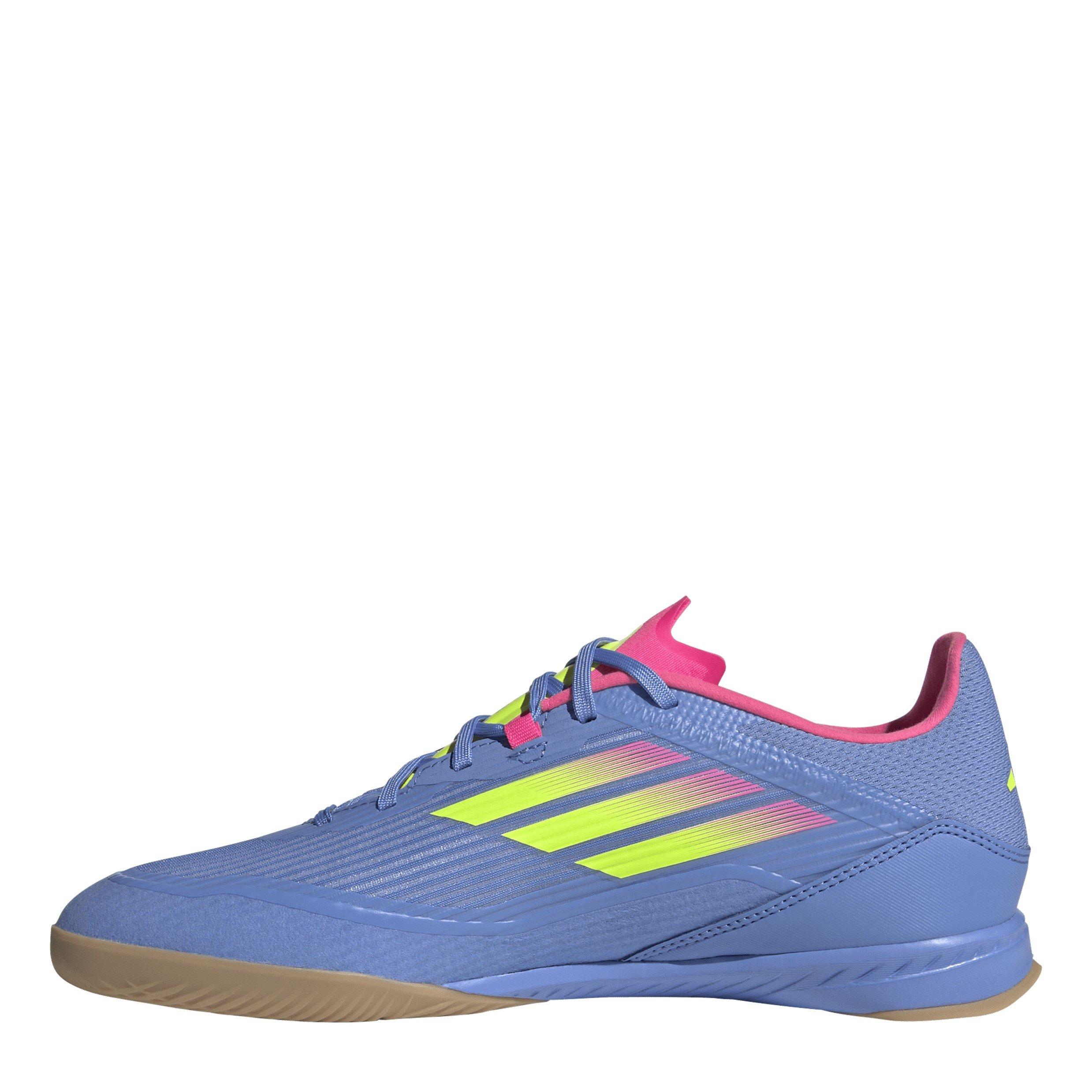 Blue/Lucid Lemo - adidas - Adults F50 League Indoor Football Boots - 2
