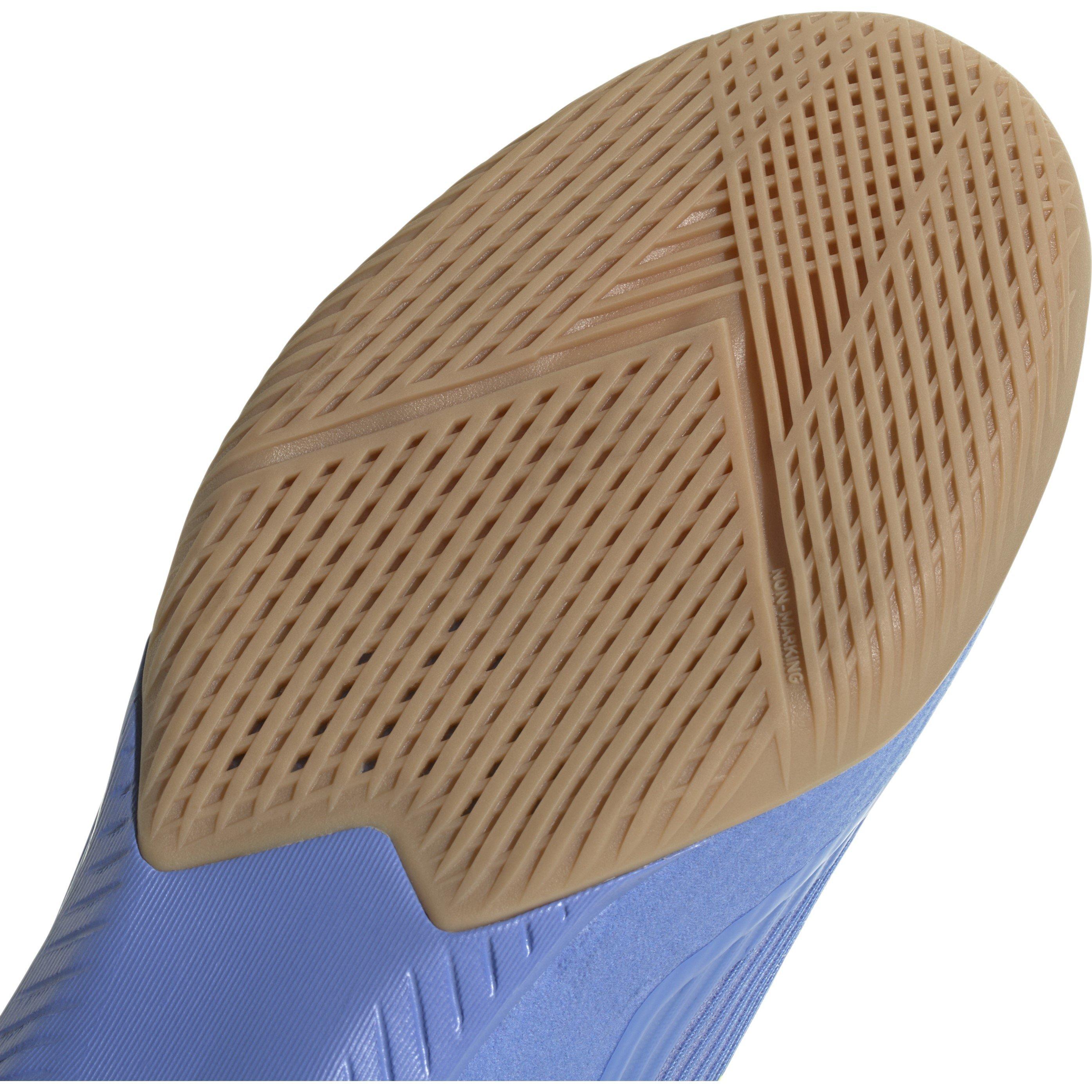 Blue/Lucid Lemo - adidas - Adults F50 League Indoor Football Boots - 8