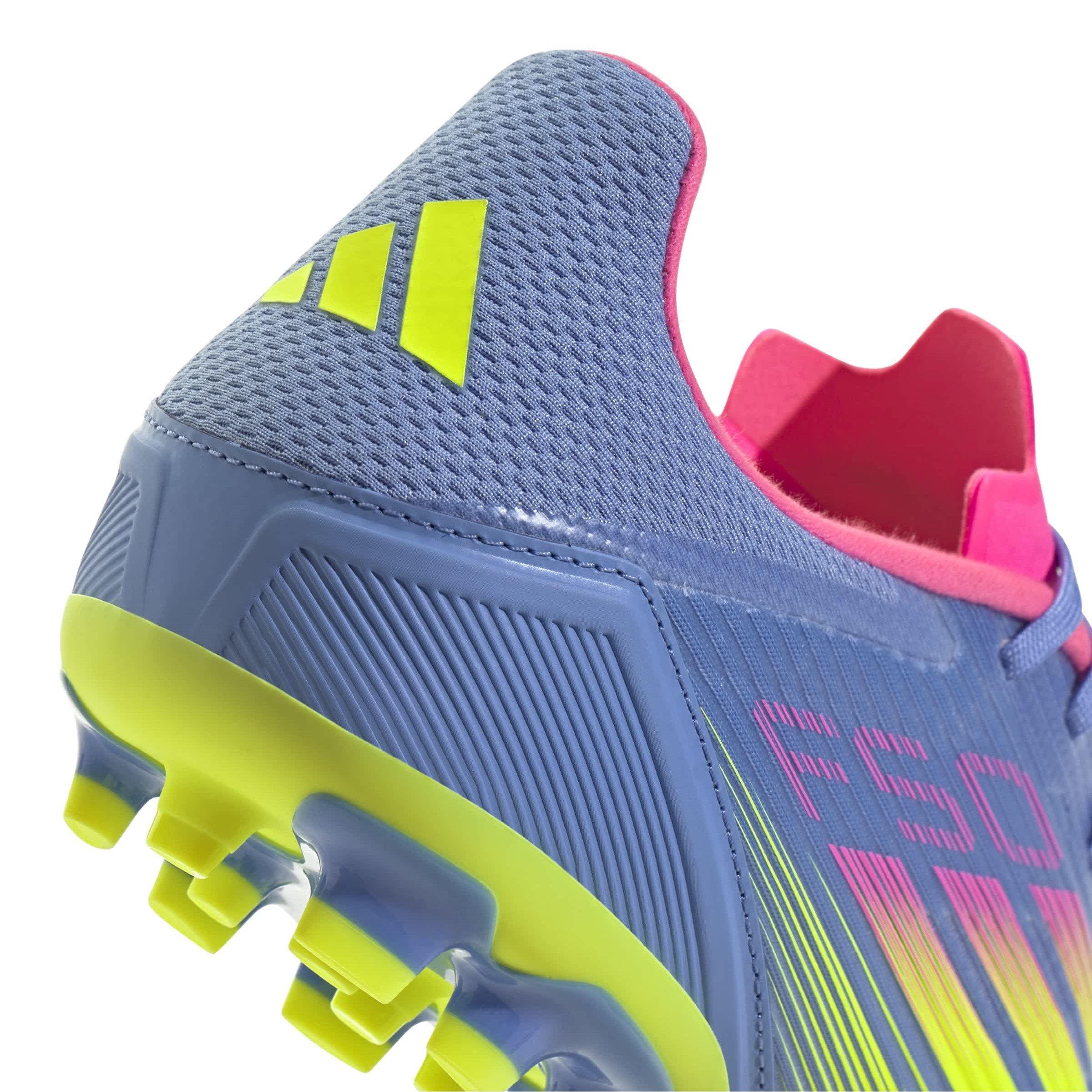 Blue Fusion/Lcd - adidas - Adults F50 League Astro Turf Football Boots - 8