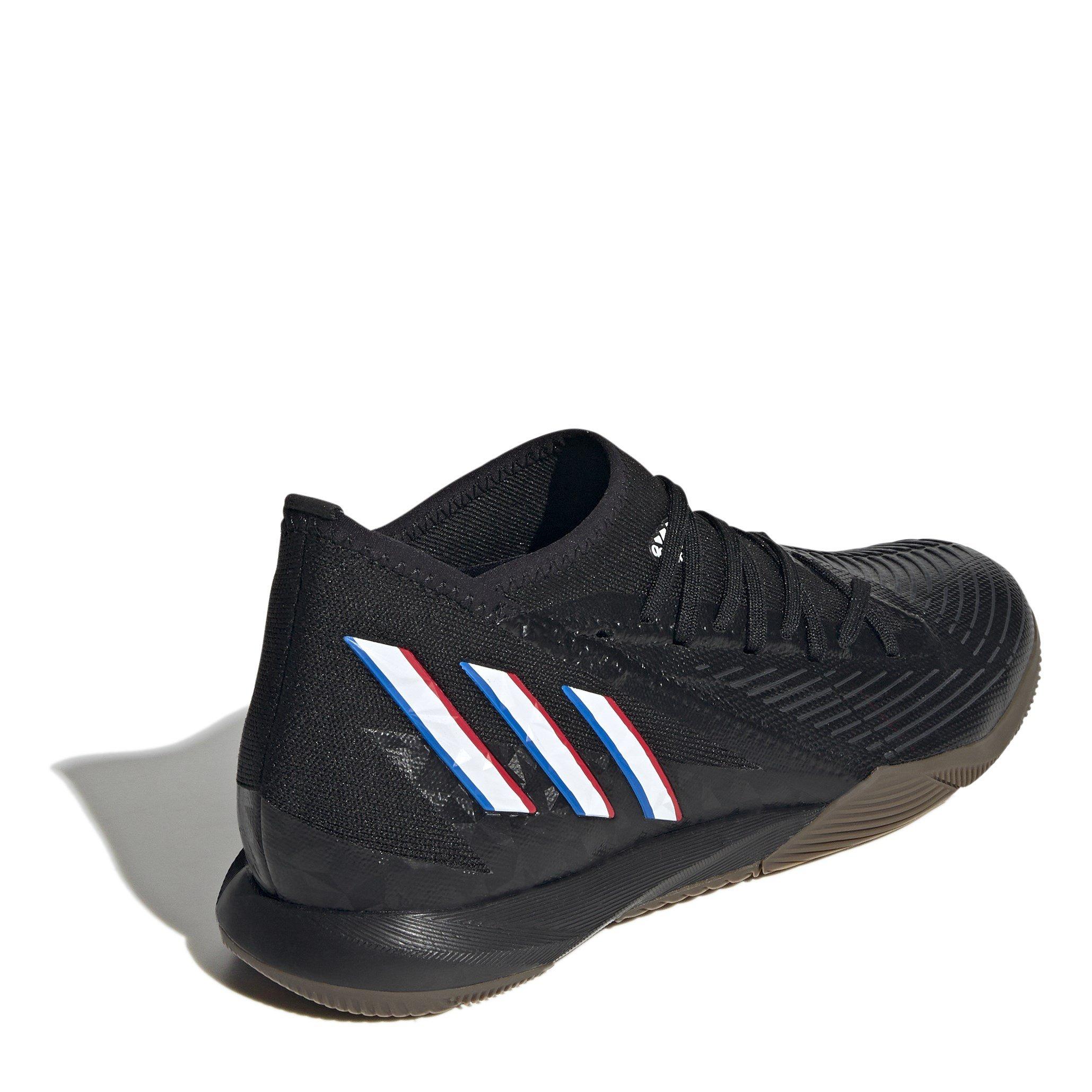 Schwarz/Weiß - adidas - Predator Edge .3  Unisex Indoor Football Trainers - 4