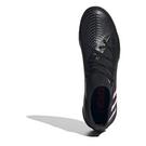 Noir/Blanc - adidas - Predator Edge .3  Unisex Indoor Football Trainers - 5