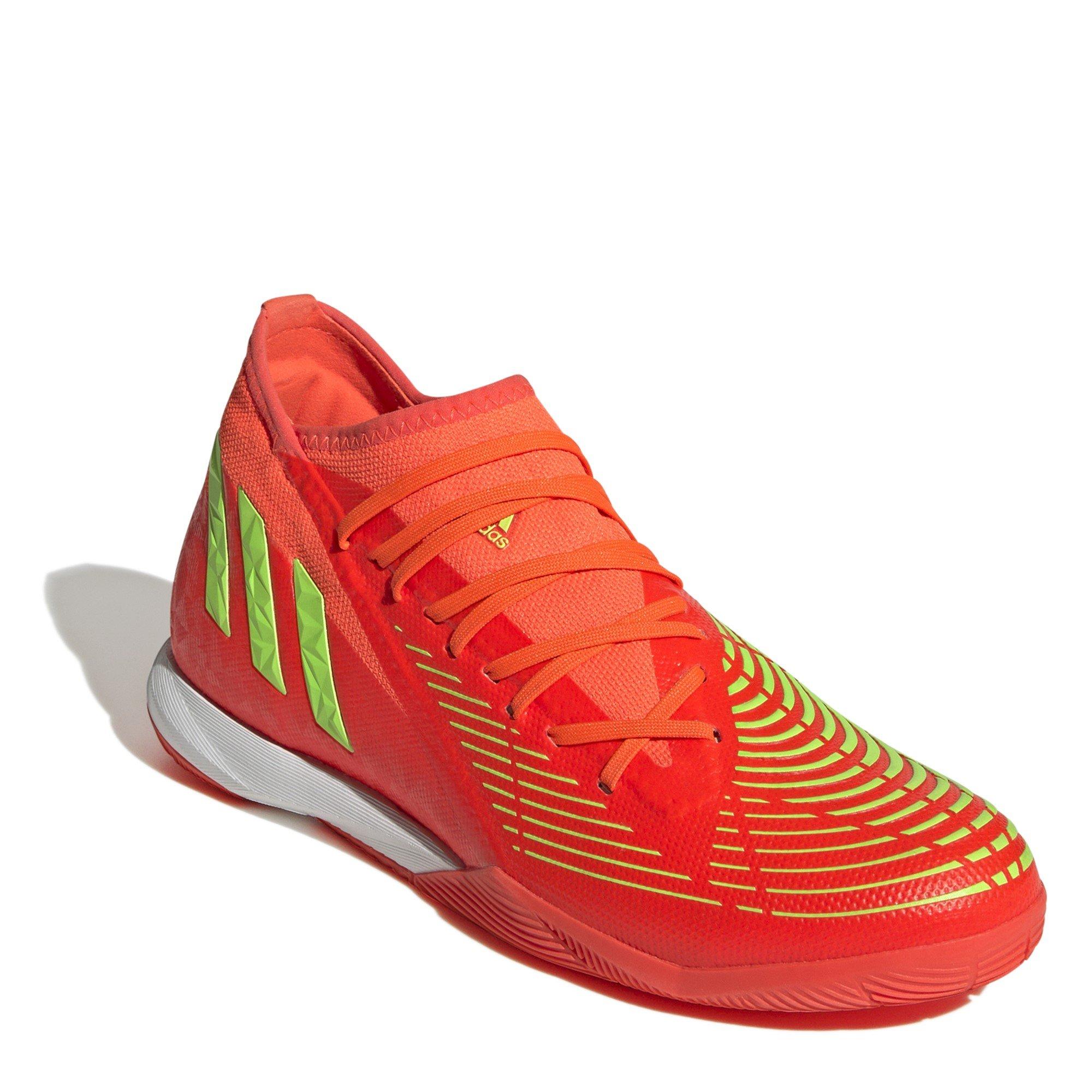 Rot/Grün/Schwarz - adidas - Predator Edge .3  Unisex Indoor Football Trainers - 3