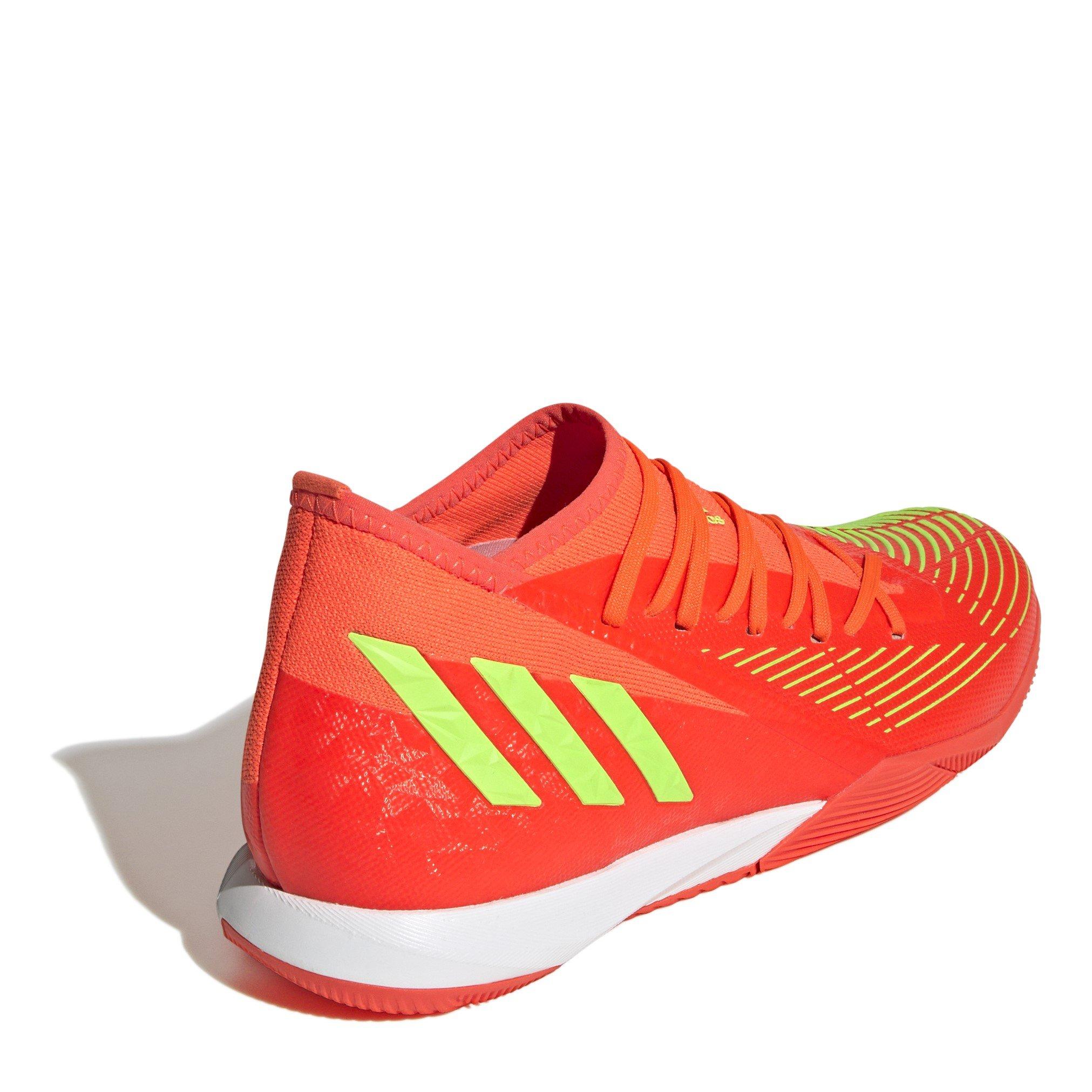 Rot/Grün/Schwarz - adidas - Predator Edge .3  Unisex Indoor Football Trainers - 4