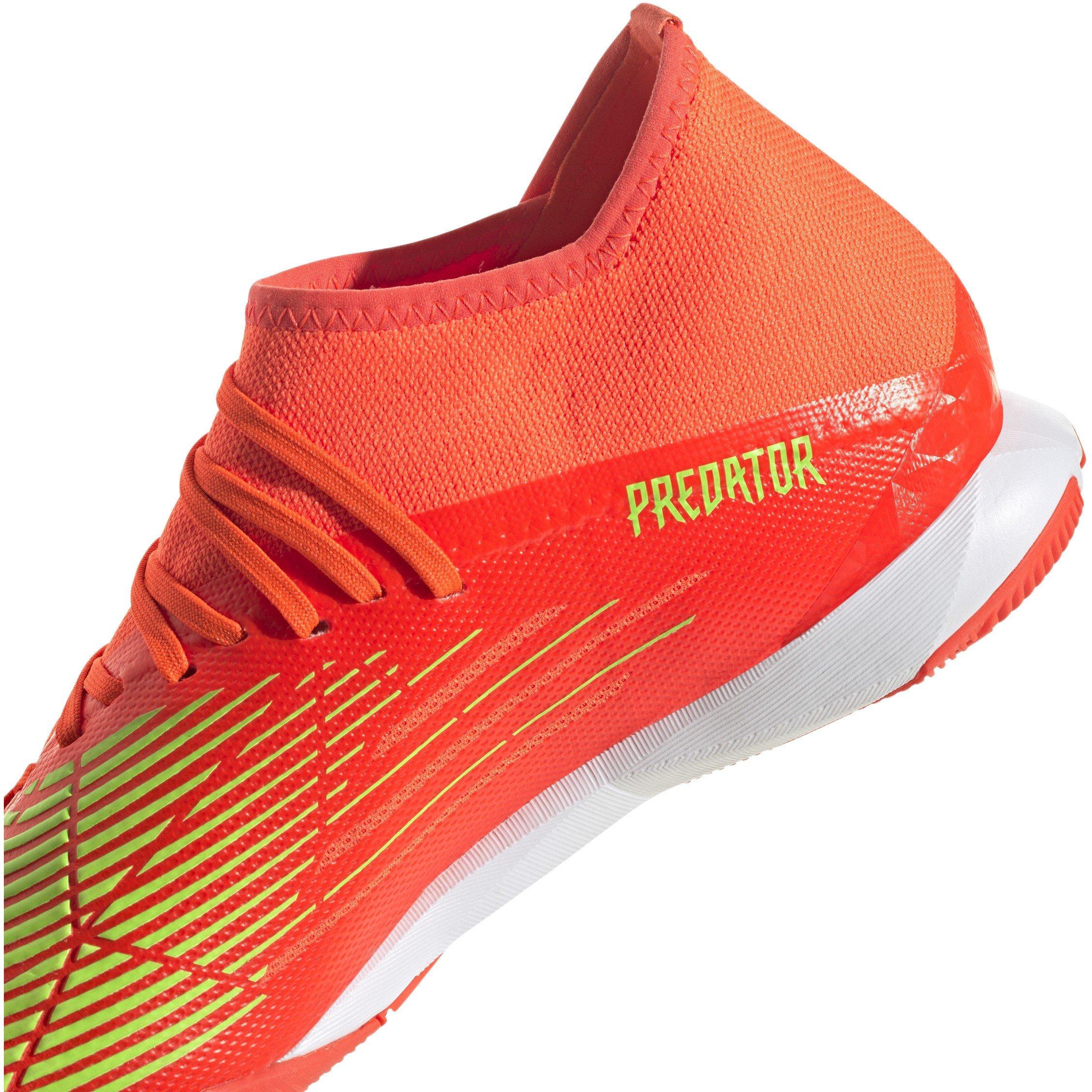 Rot/Grün/Schwarz - adidas - Predator Edge .3  Unisex Indoor Football Trainers - 8