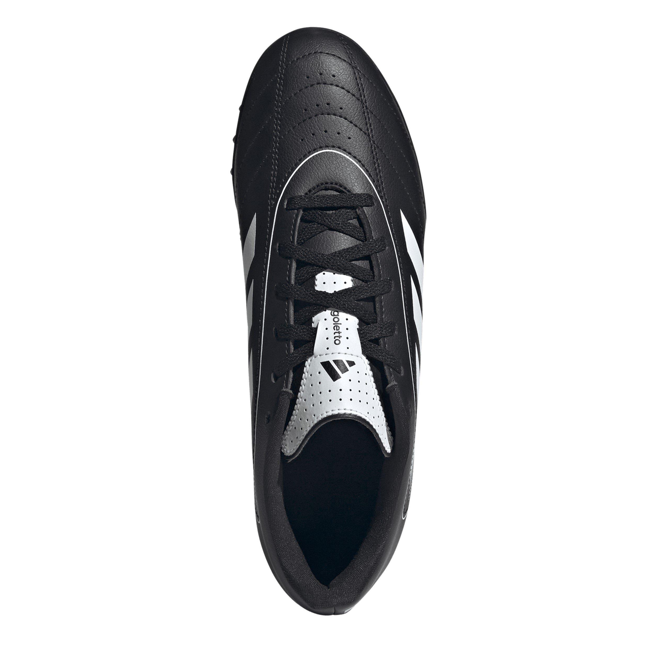 Black/White - adidas - Goletto Adults Astro Turf Football Boots - 5