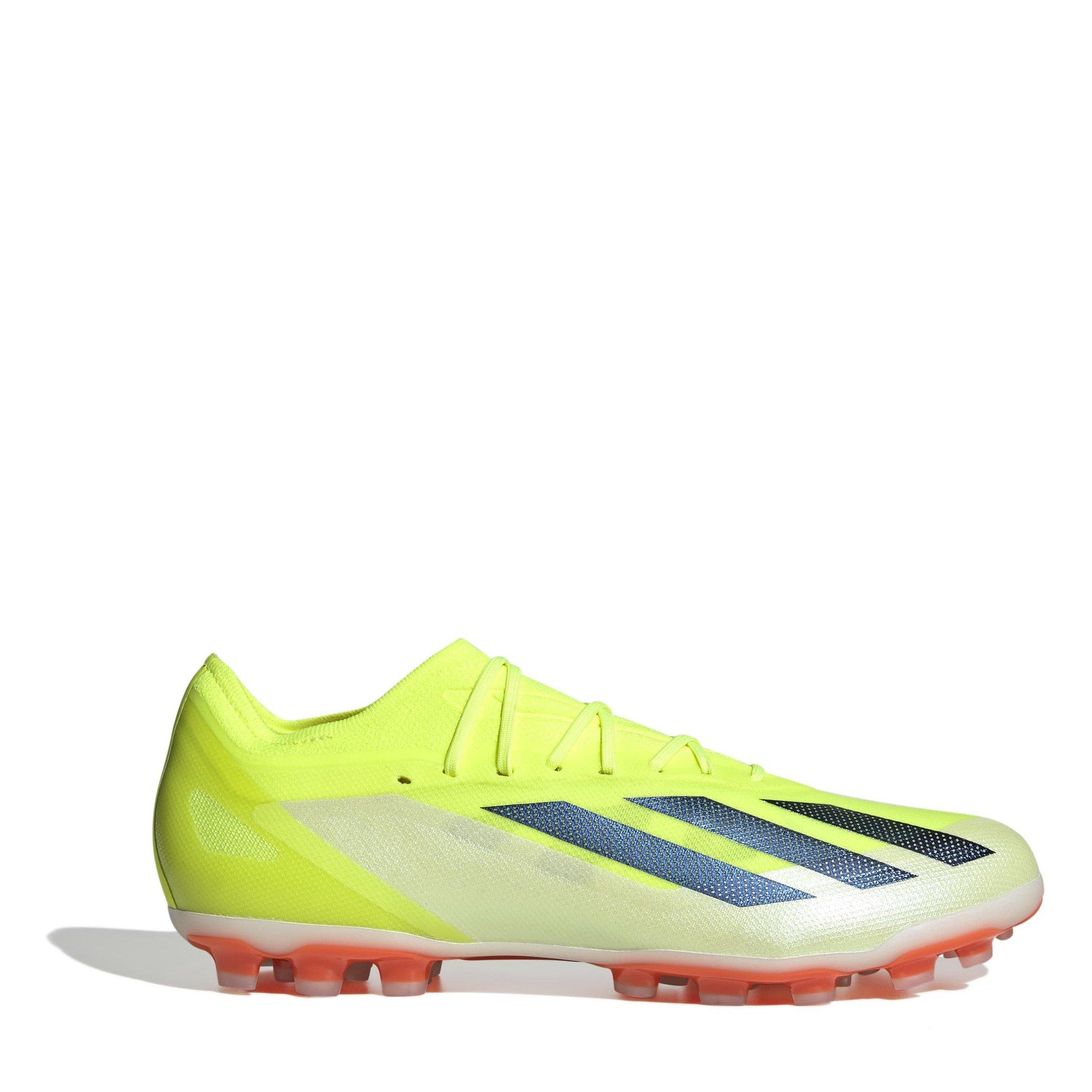 Adidas Men's X Crazyfast Elite Artificial Ground Football Boots - Solar Yellow - 12.5 (48)