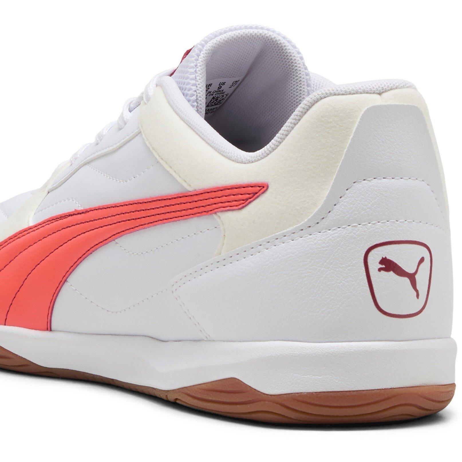 Puma White-Gl - Puma - Men's Pressing Iv Indoor Football Boots - 5