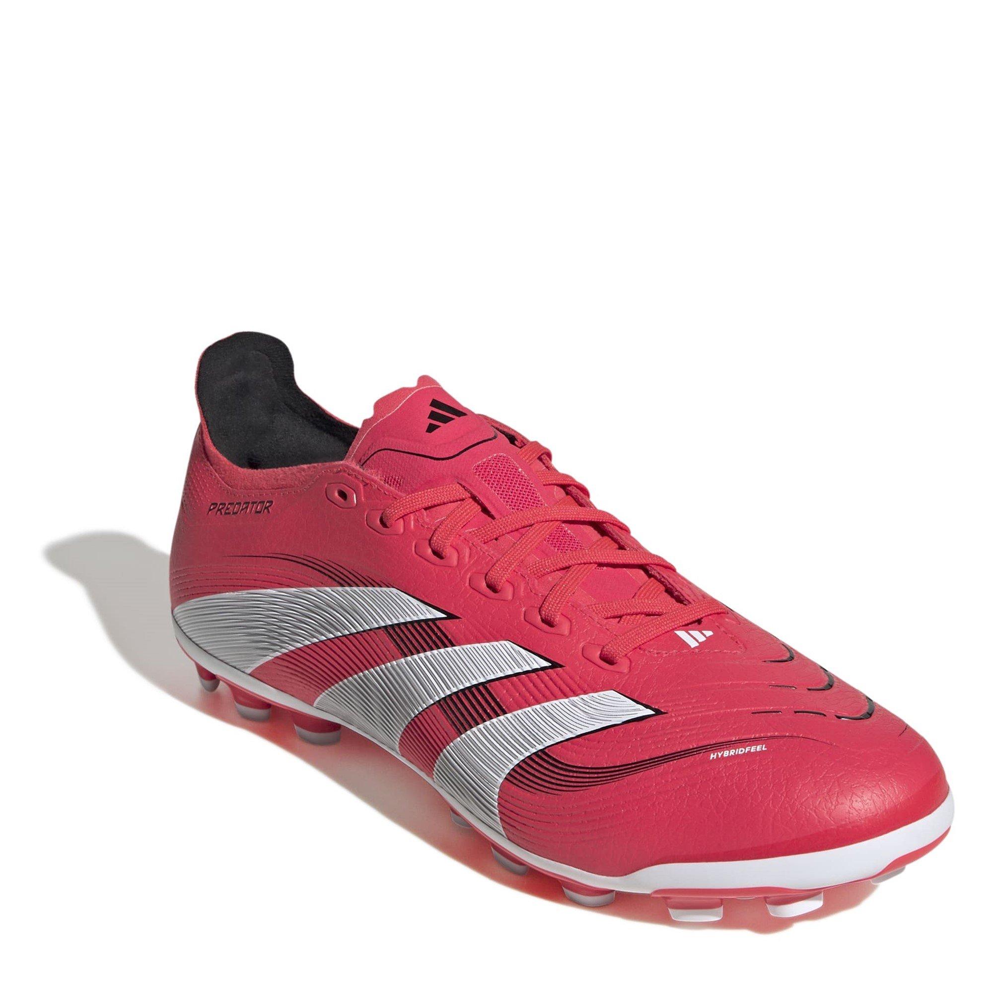 Rød/Hvid/Sort - adidas - Predator League Adults Artificial Ground Football Boots - 3