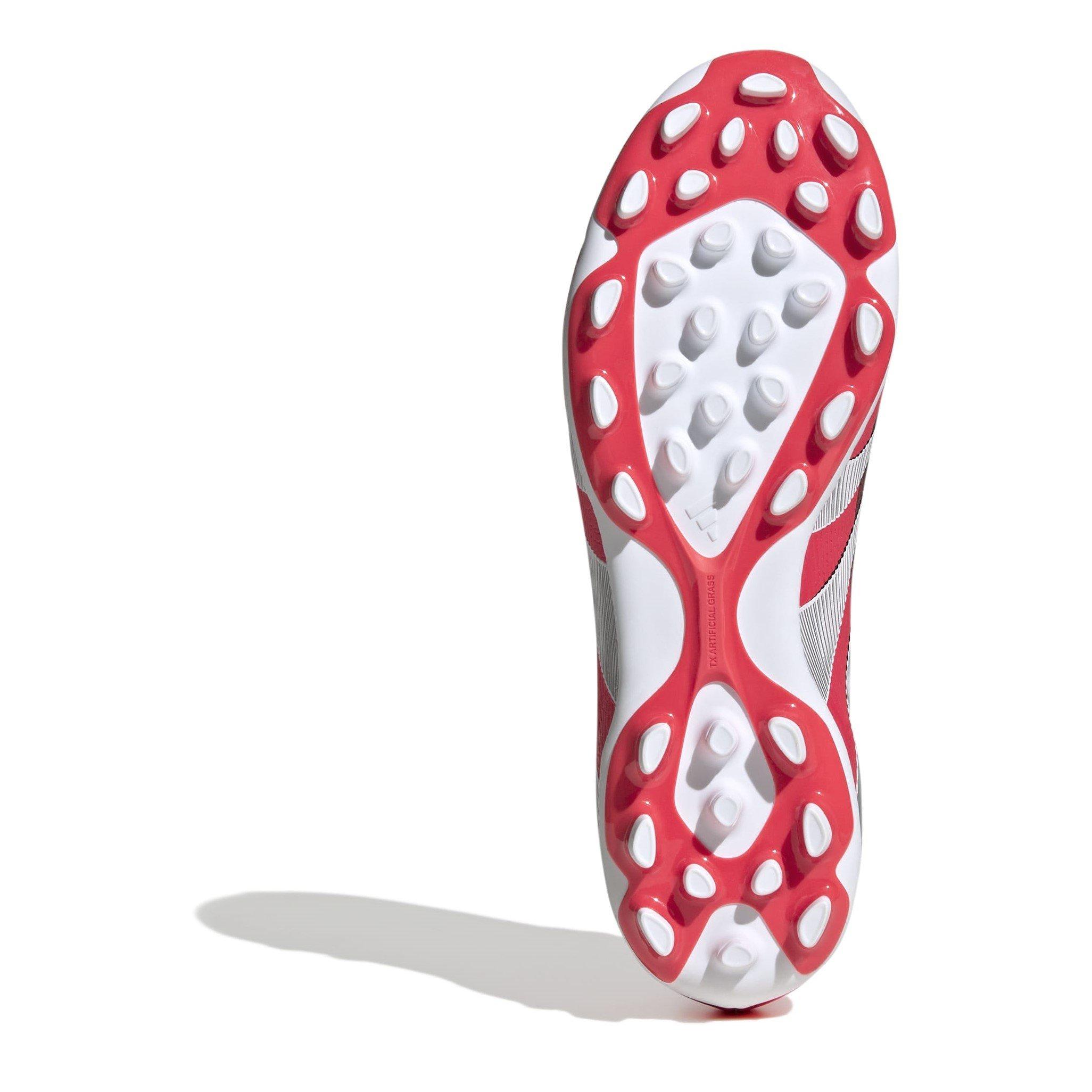 Rød/Hvid/Sort - adidas - Predator League Adults Artificial Ground Football Boots - 6