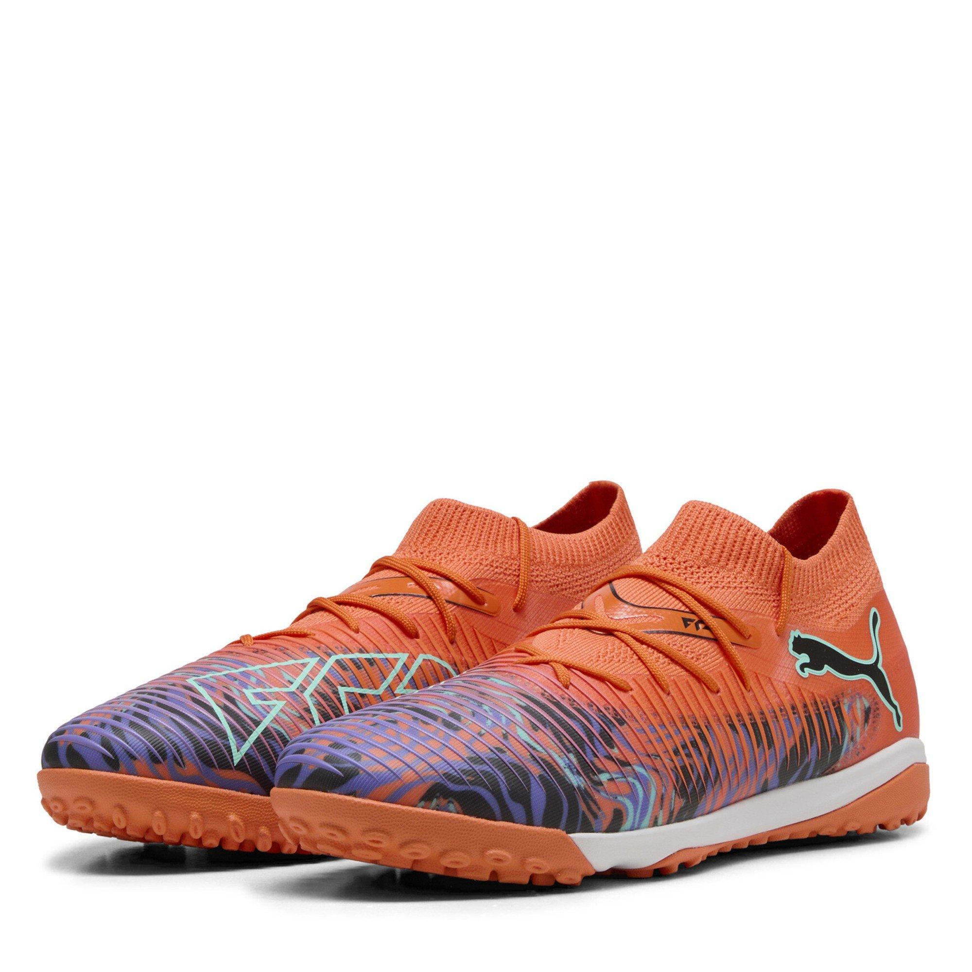 Orange Poppy- - Puma - Men's Future 8 Match Creativity Astro Turf Football Boots - 1