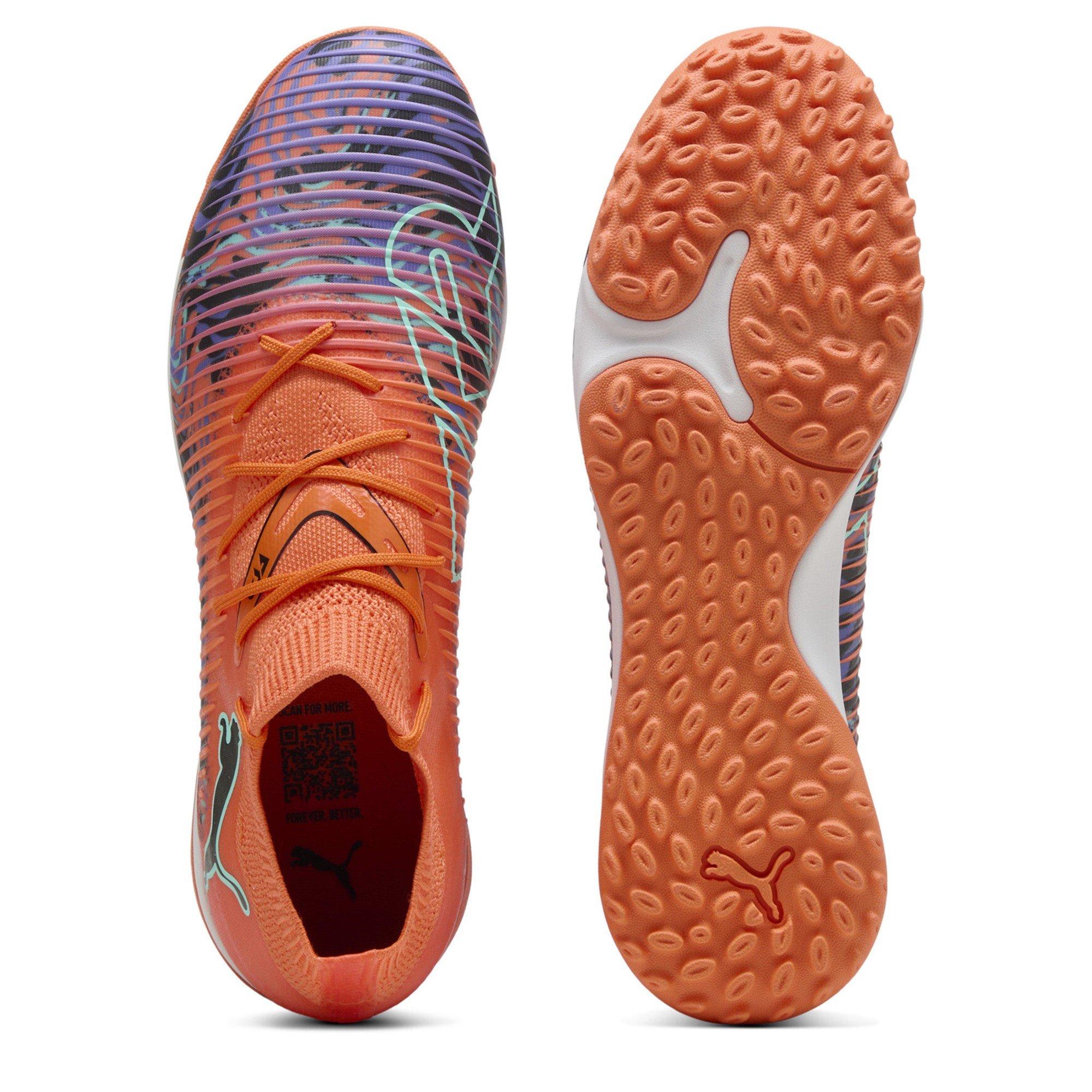 Orange Poppy- - Puma - Men's Future 8 Match Creativity Astro Turf Football Boots - 3