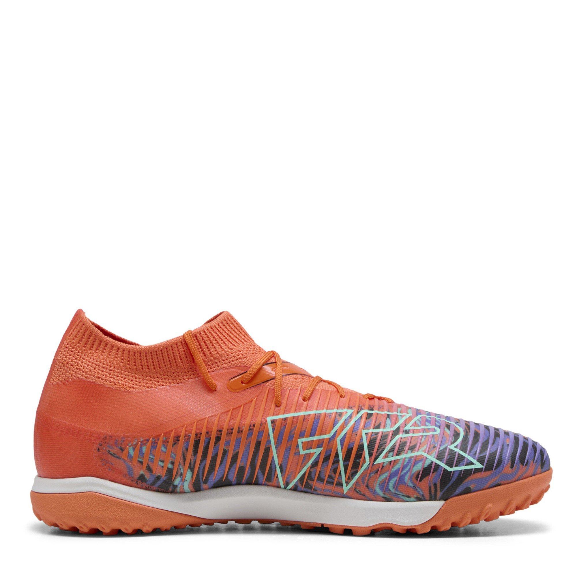 Orange Poppy- - Puma - Men's Future 8 Match Creativity Astro Turf Football Boots - 4