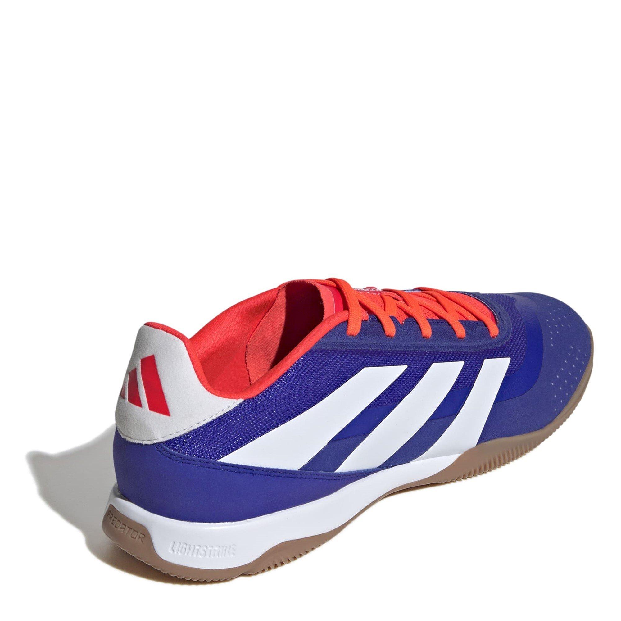 LUCBLU/FTWWHT/S - adidas - Predator League Adults Indoor Football Boots - 4