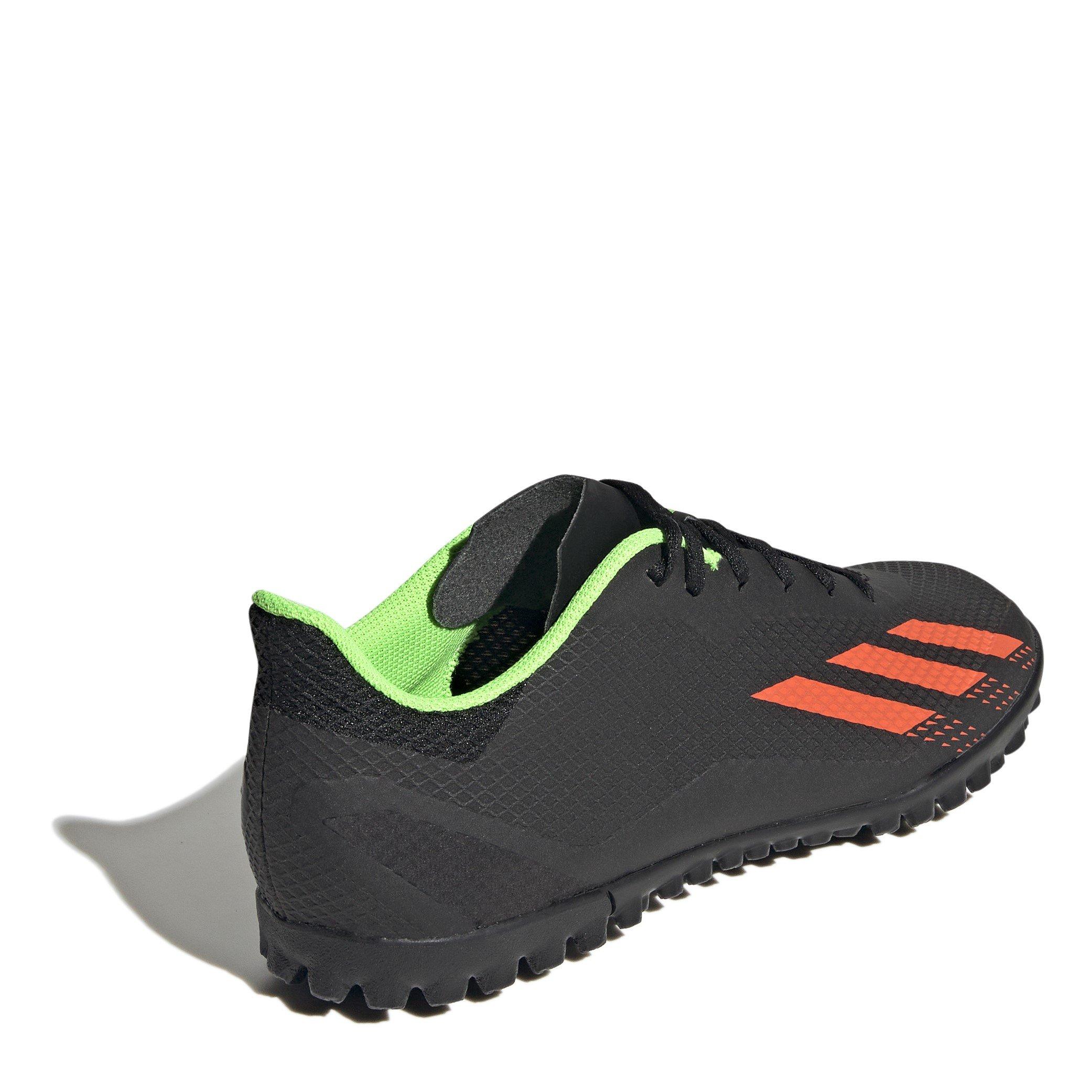 Zwart/Rood/Groen - adidas - X .4 Football Trainers Turf - 4