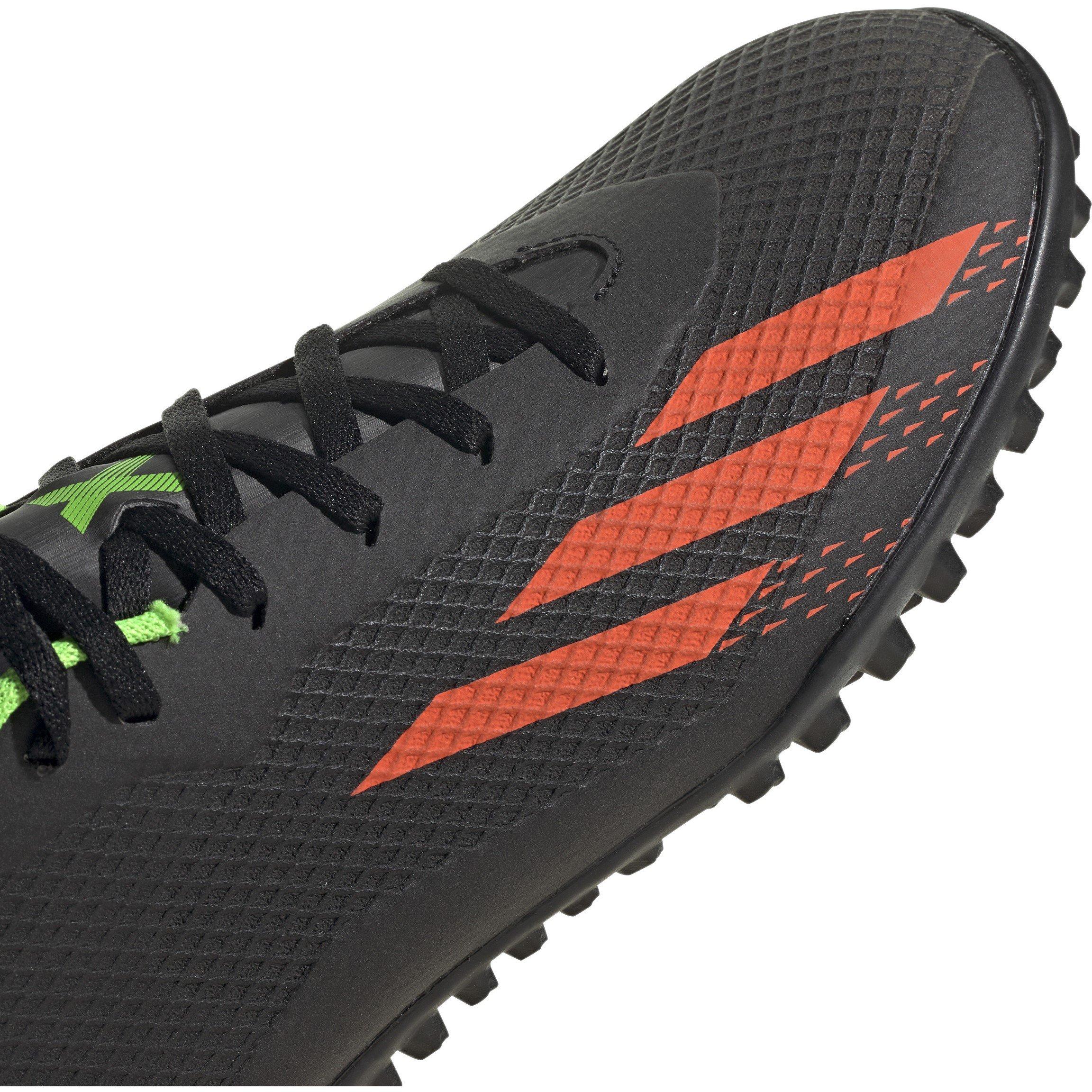 Zwart/Rood/Groen - adidas - X .4 Football Trainers Turf - 7