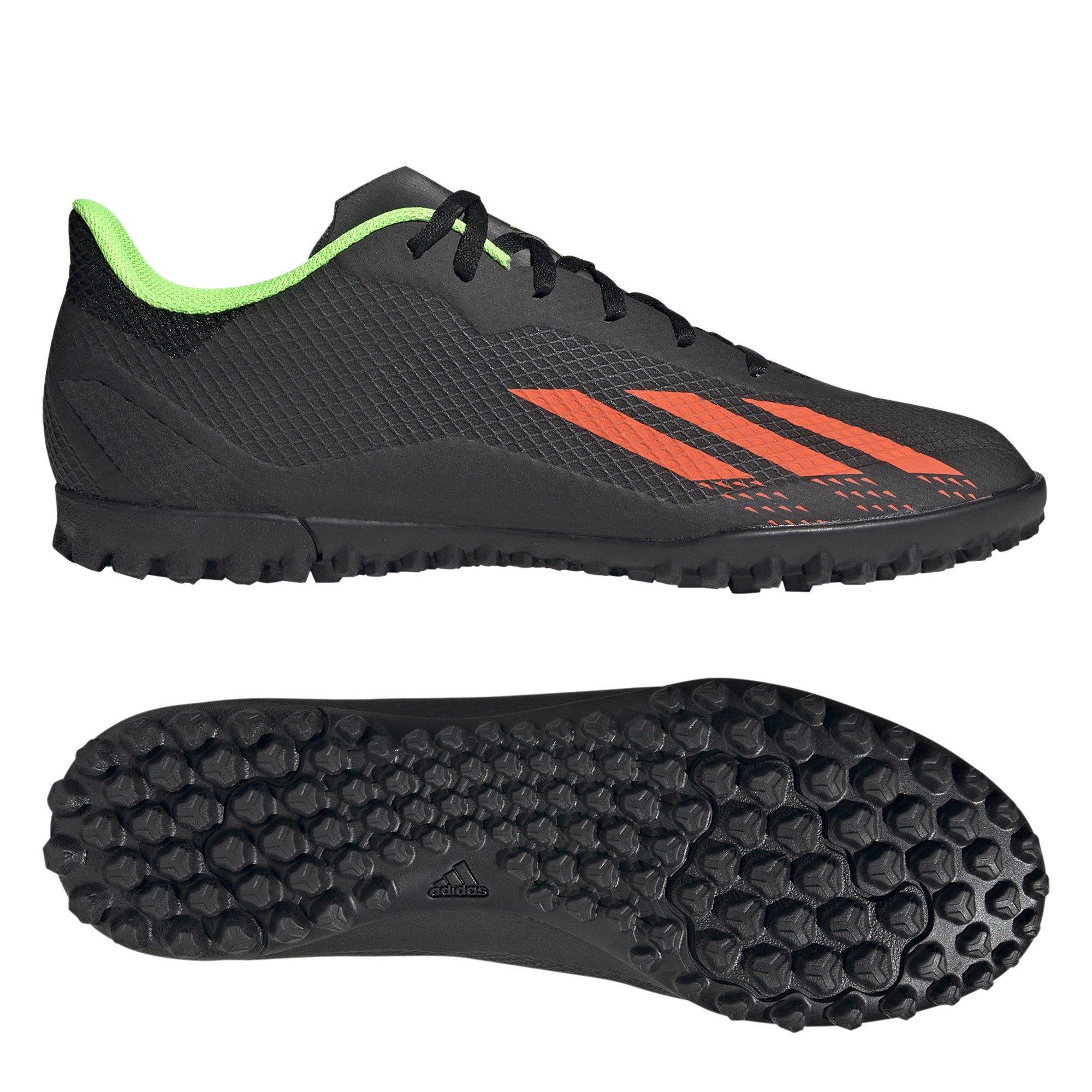 Zwart/Rood/Groen - adidas - X .4 Football Trainers Turf - 9