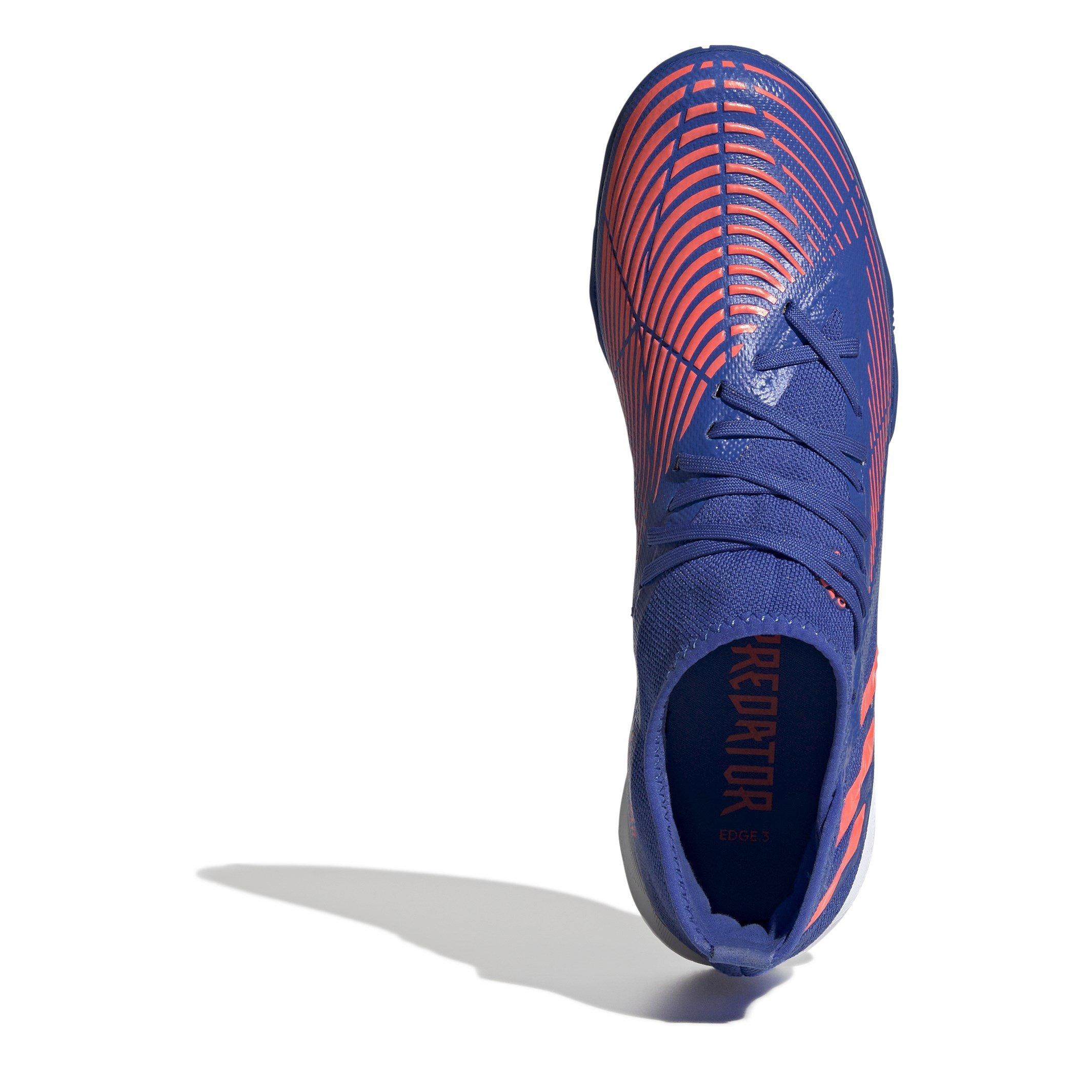 Blu/Arancione - adidas - Predator Edge .3 Indoor Football Trainers - 5